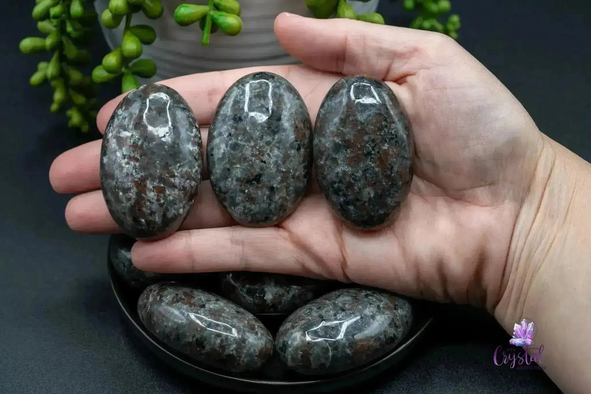 Yooperlite Palm Stone - My Crystal Addiction