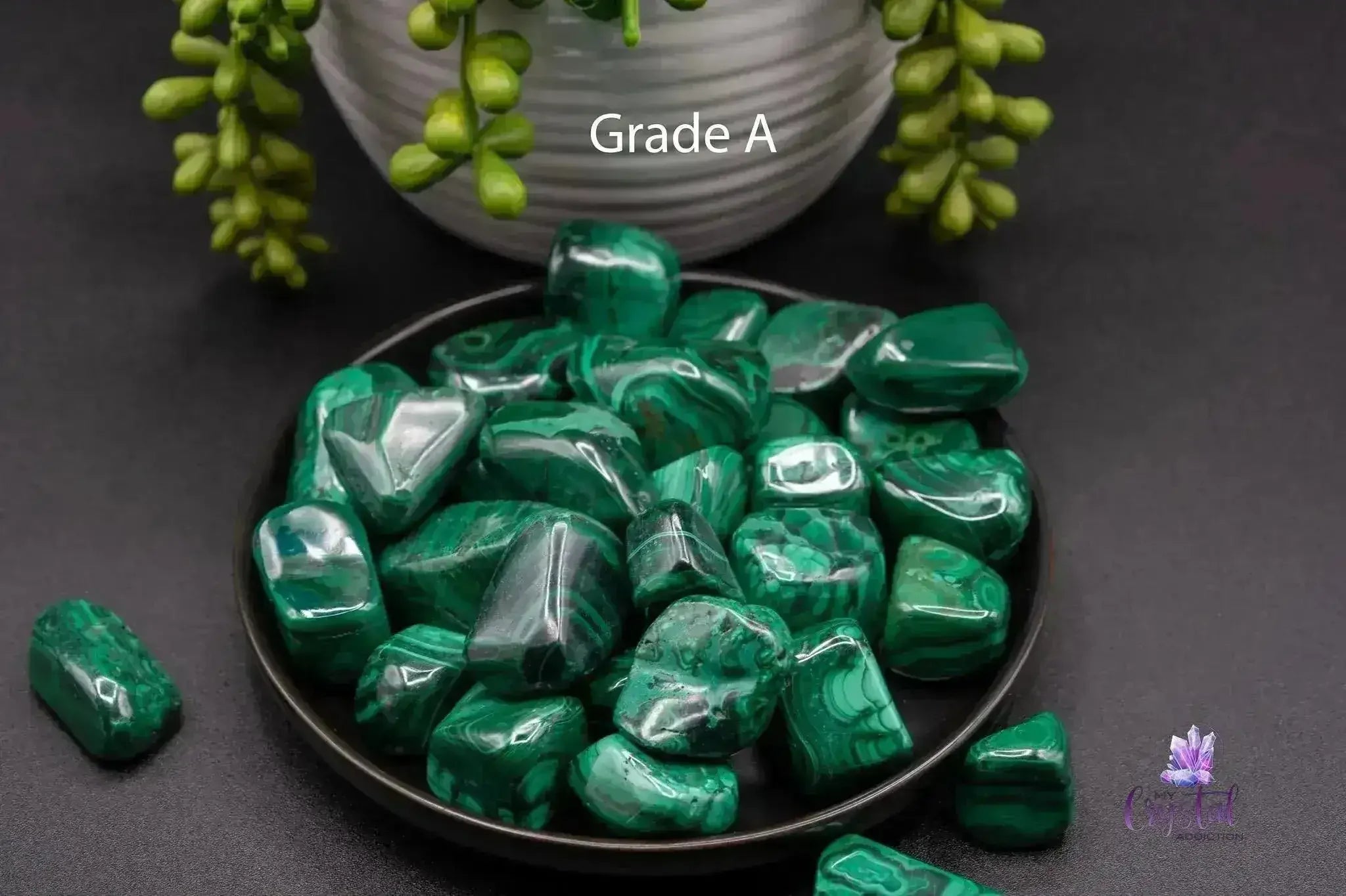 Malachite Tumble - Grade A - My Crystal Addiction