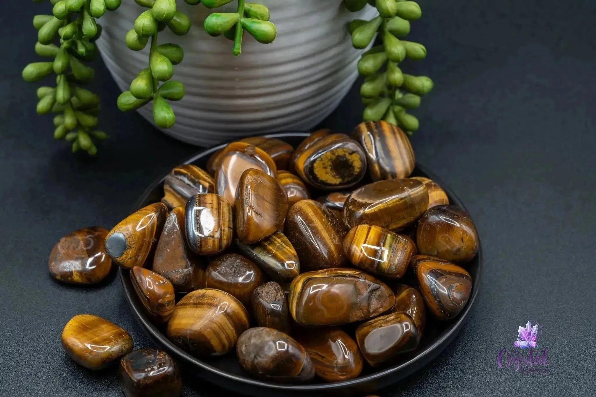 Tiger Eye Tumble - My Crystal Addiction