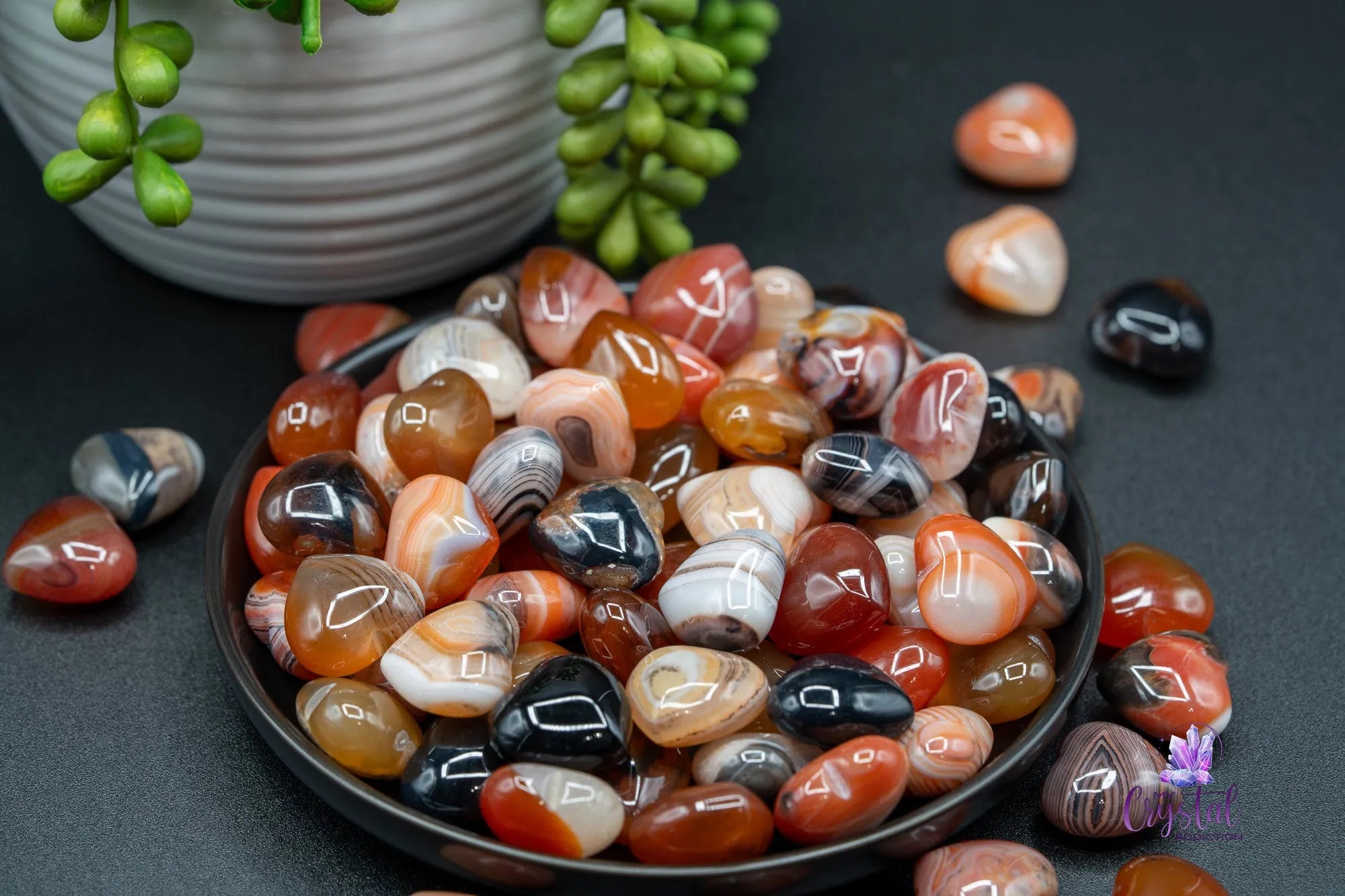 Carnelian Heart Carving 0.75" - My Crystal Addiction