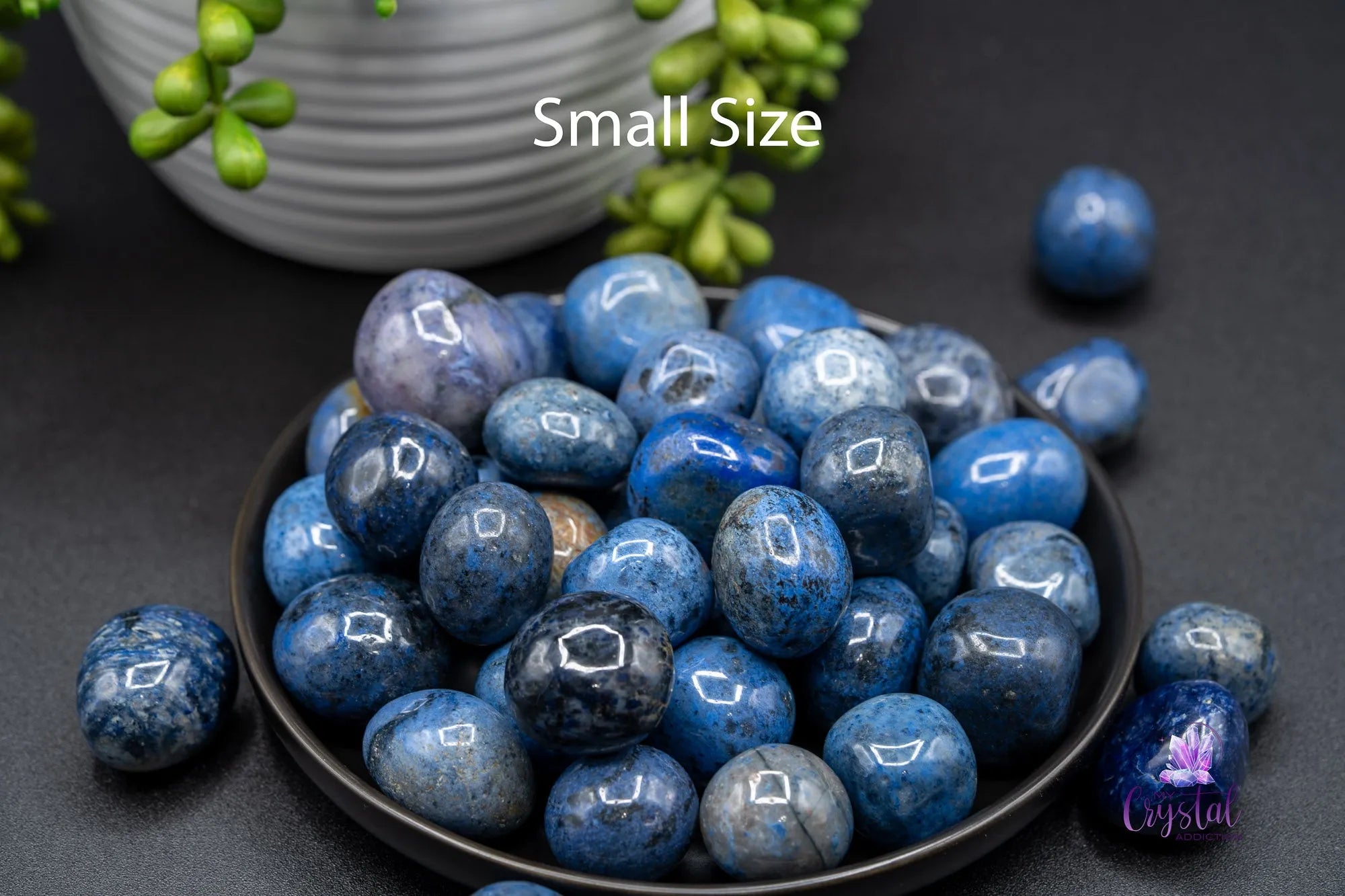 Dumortierite Tumble - My Crystal Addiction