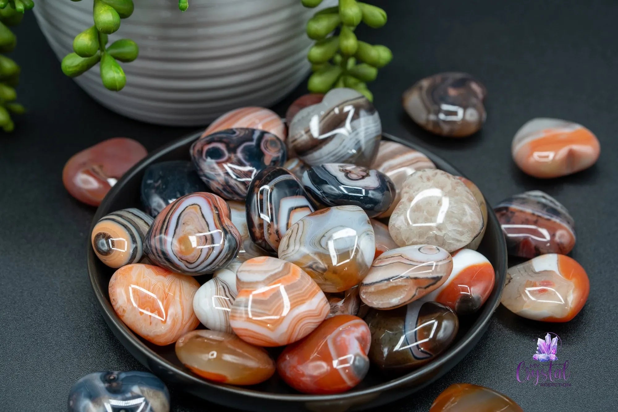 Carnelian Heart Carving 1.1" - My Crystal Addiction