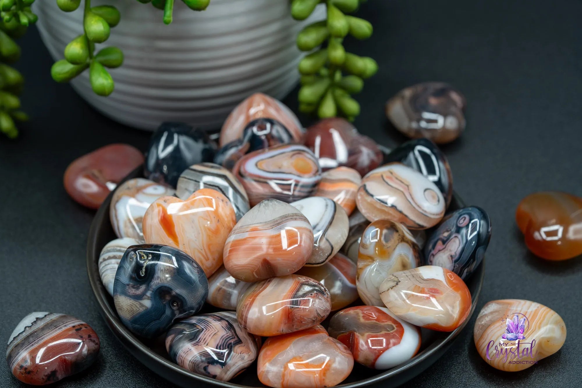 Carnelian Heart Carving 1.1" - My Crystal Addiction