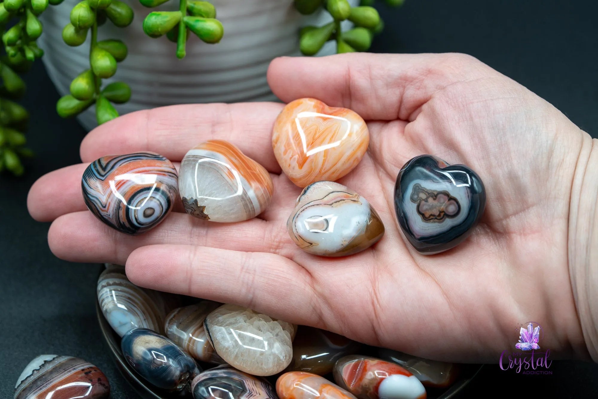 Carnelian Heart Carving 1.1" - My Crystal Addiction