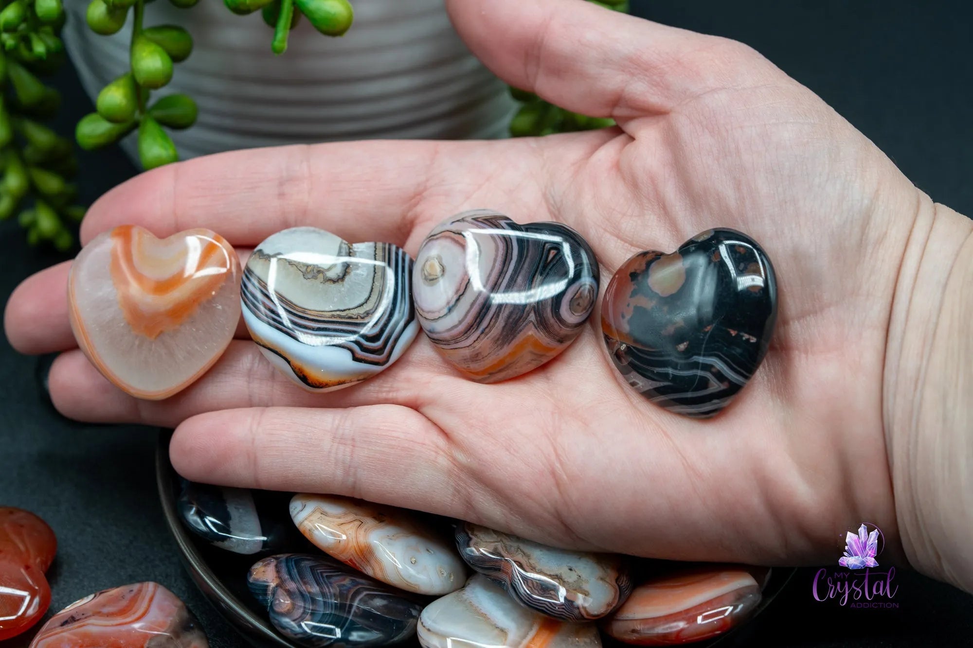 Carnelian Heart Carving 1.3" - My Crystal Addiction