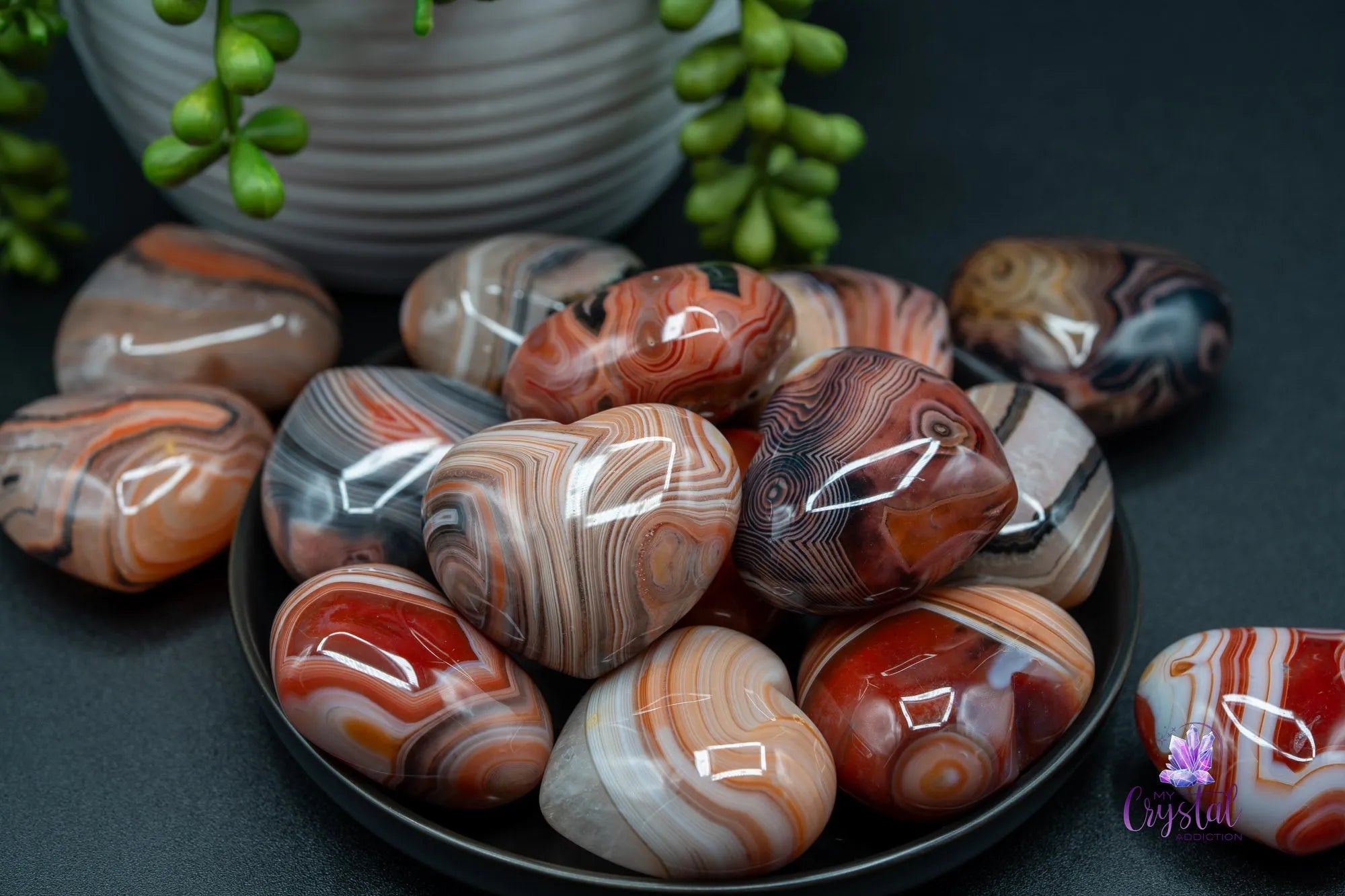 Carnelian Heart Carving 1.5" - My Crystal Addiction