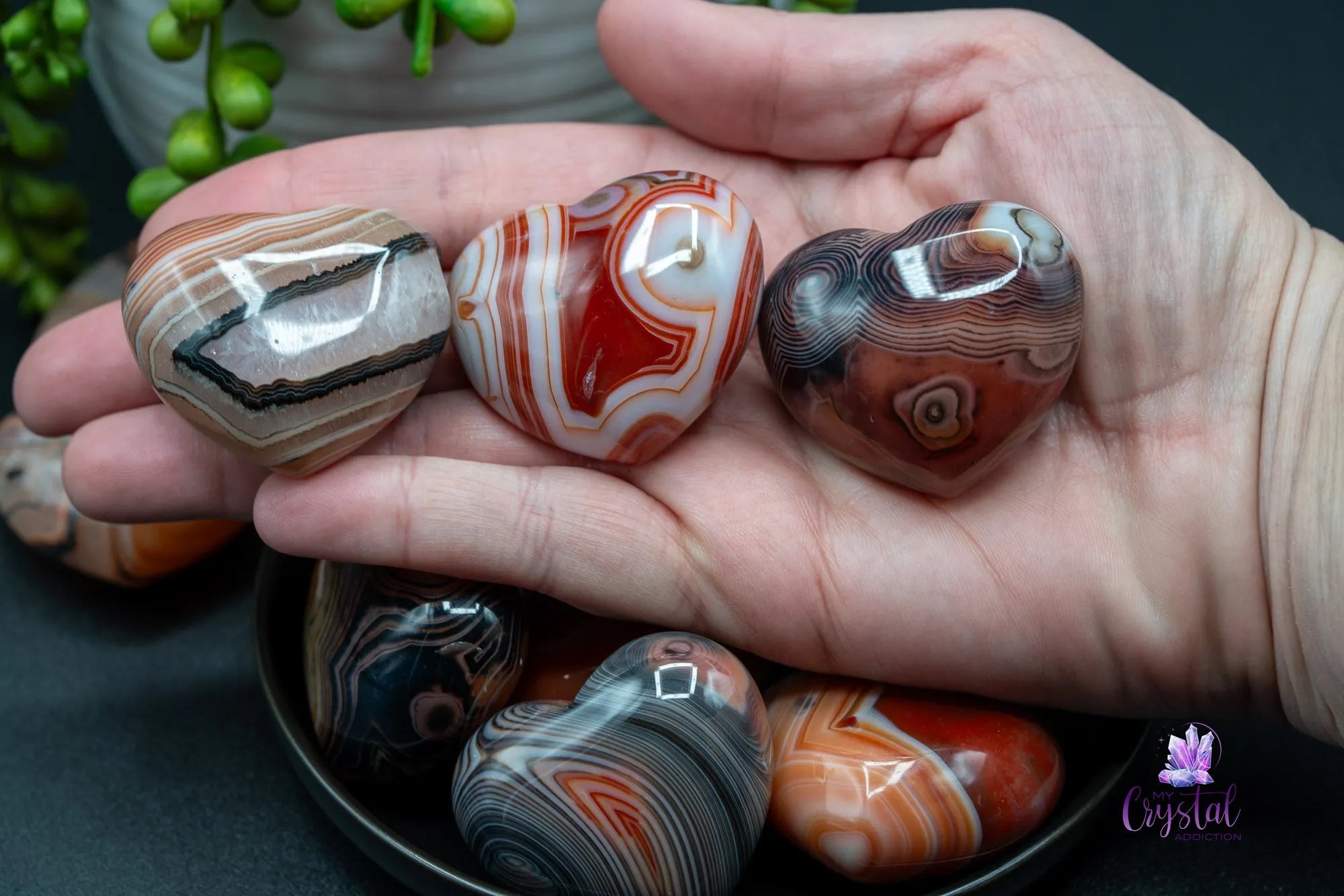 Carnelian Heart Carving 1.5" - My Crystal Addiction