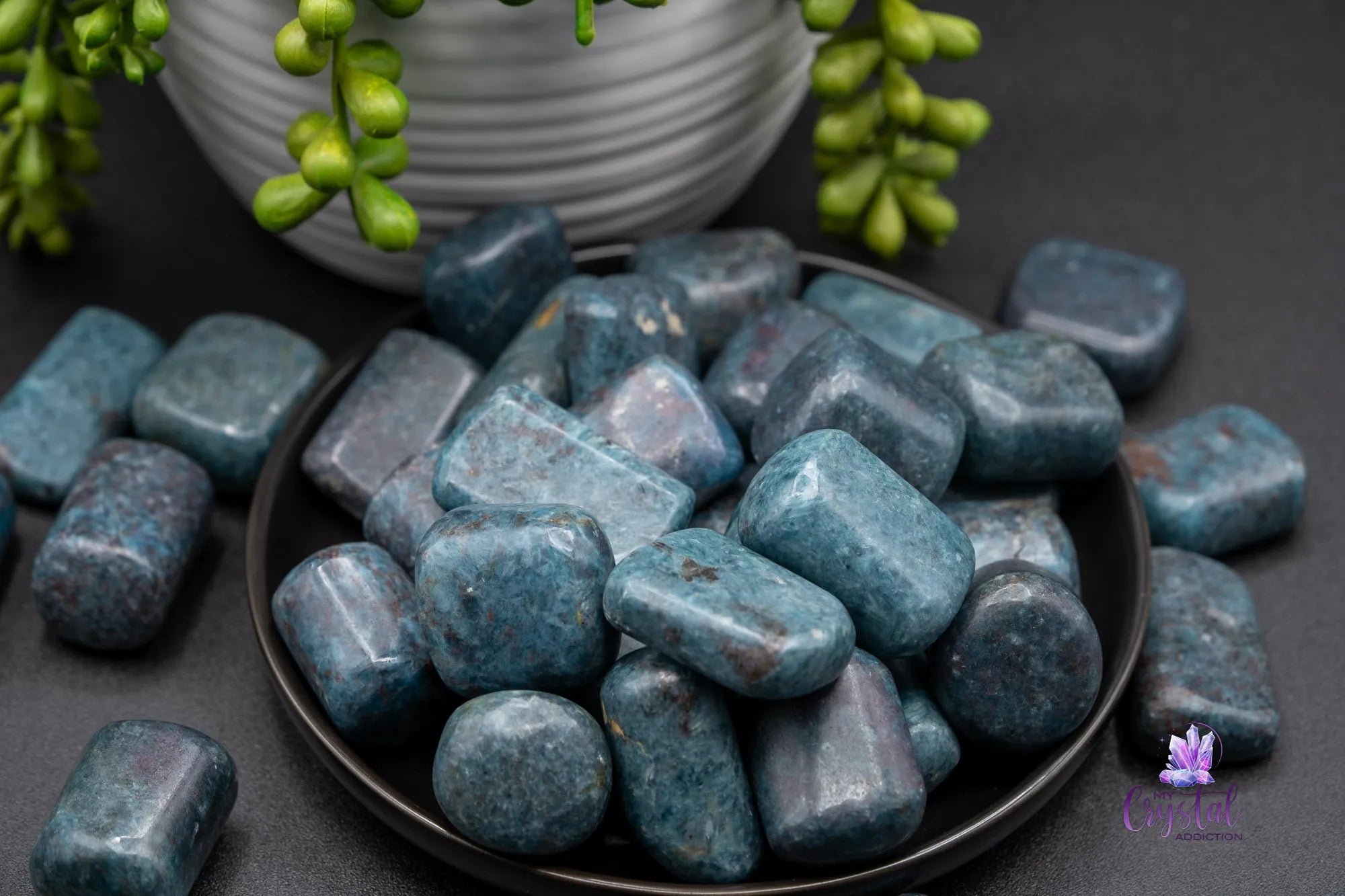 Blue Kyanite Tumble - from India - My Crystal Addiction