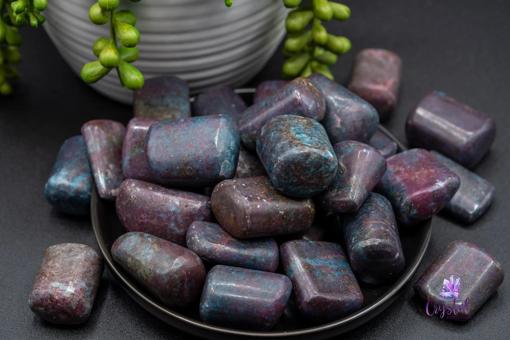 Ruby Kyanite Tumble - My Crystal Addiction