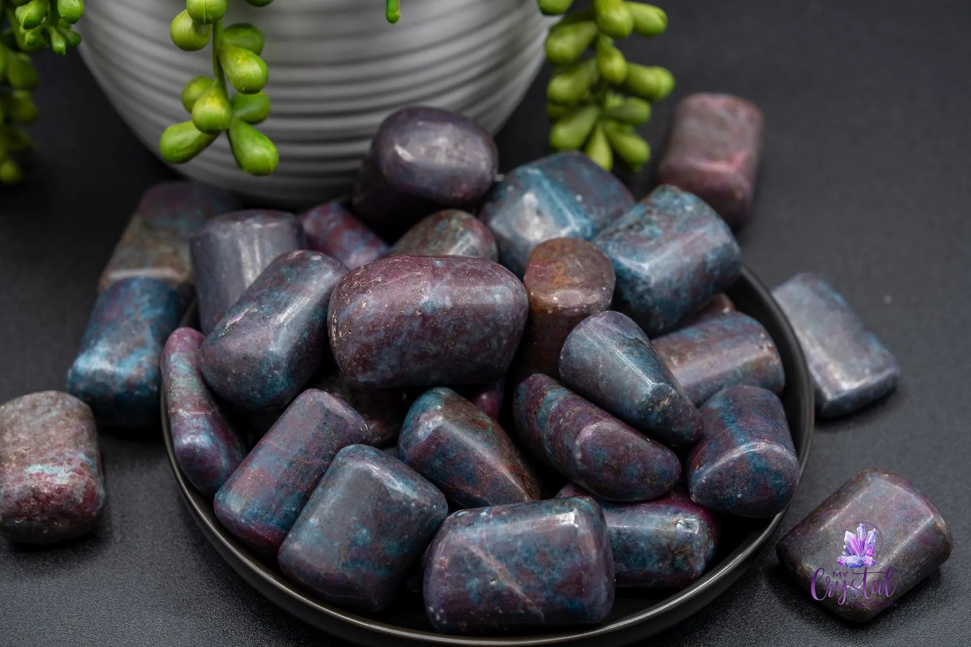 Ruby Kyanite Tumble - My Crystal Addiction