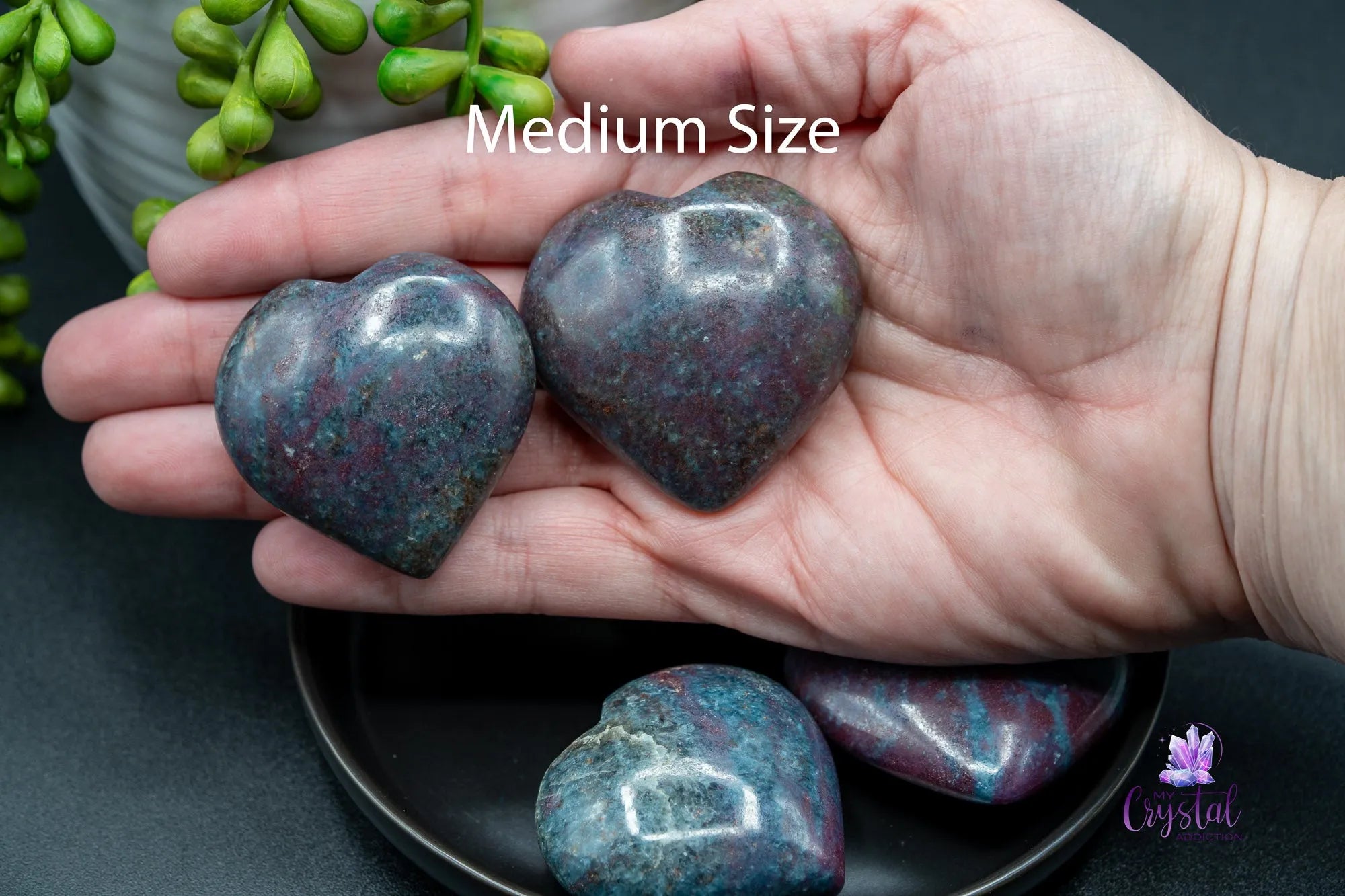 Ruby Kyanite Heart Carving - My Crystal Addiction