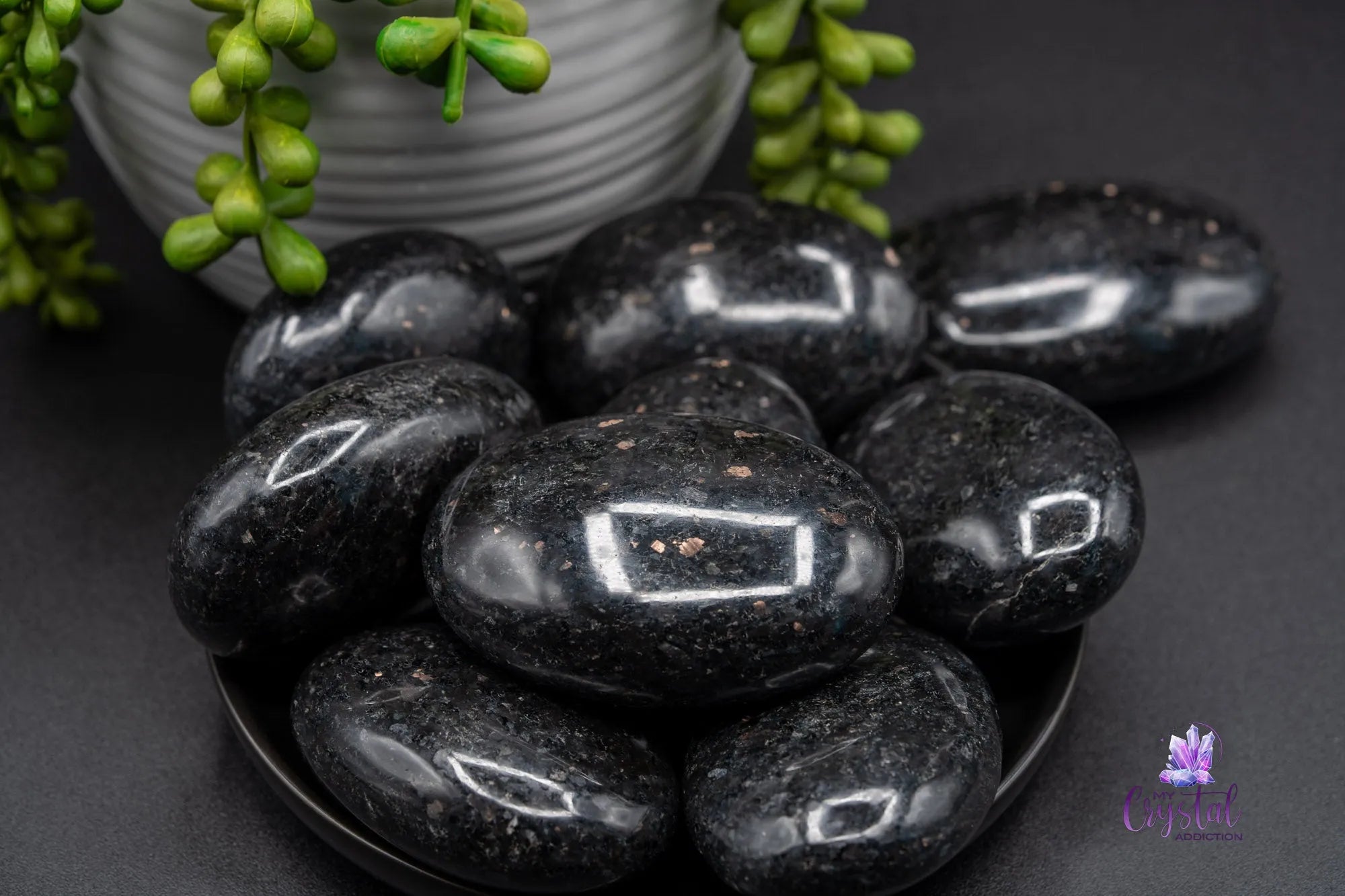 Copperite Palm Stone - My Crystal Addiction