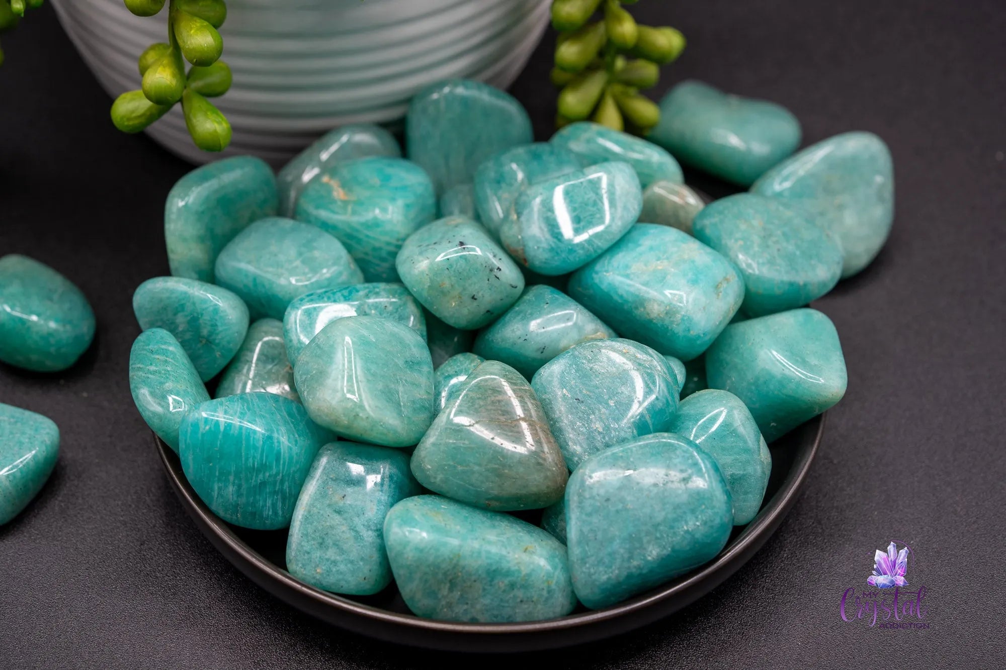 Amazonite Tumble from Mozambique - My Crystal Addiction
