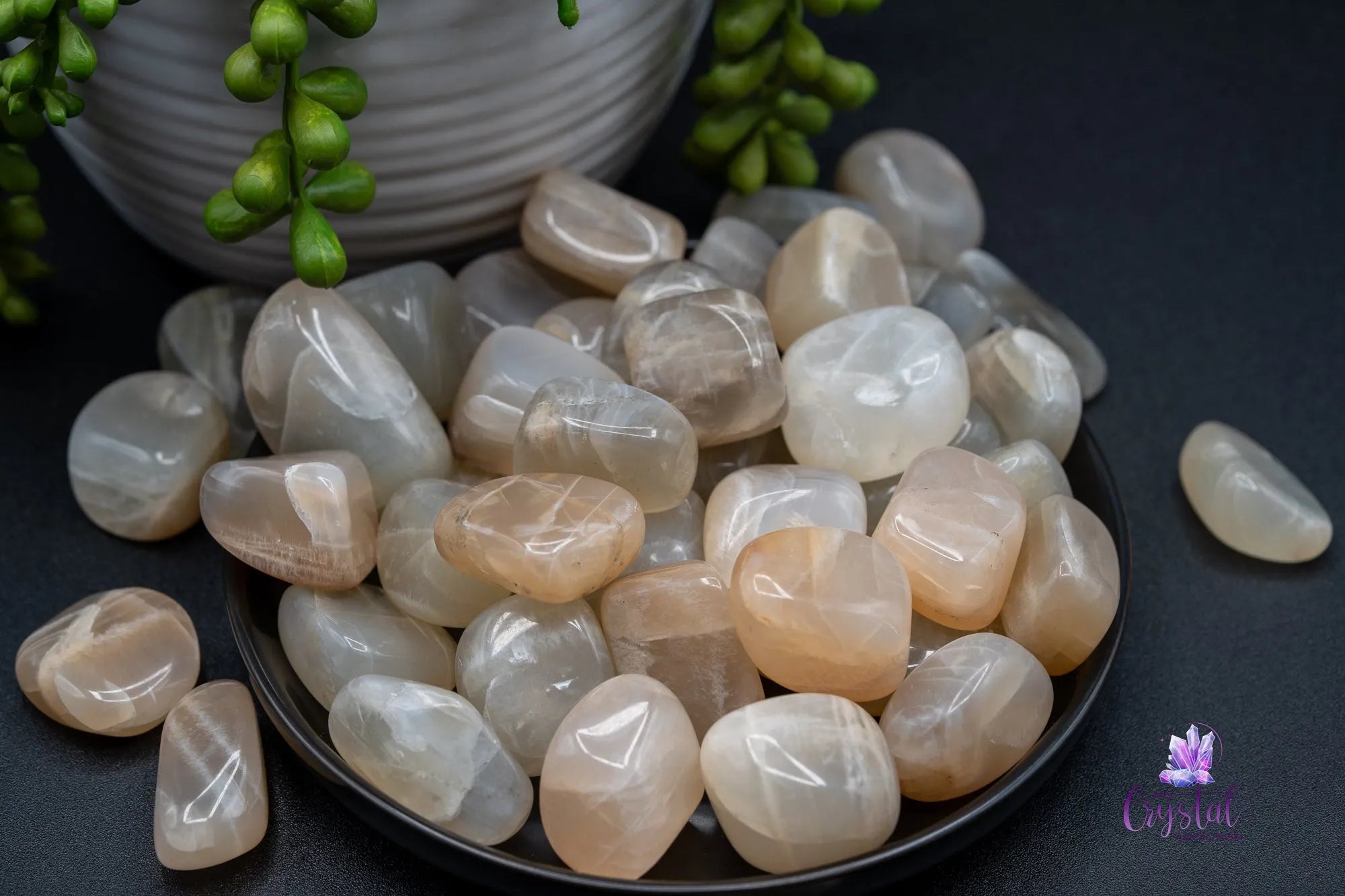 High Quality Moonstone Tumble - My Crystal Addiction