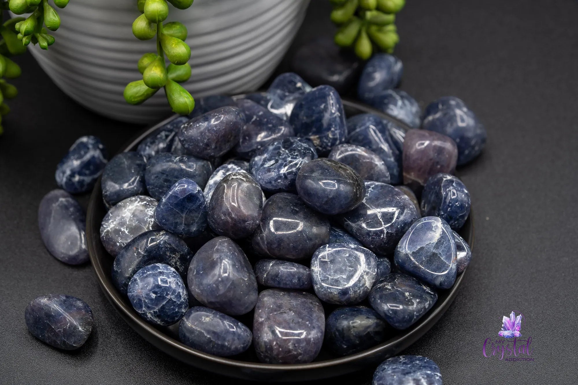 Iolite Tumble - My Crystal Addiction