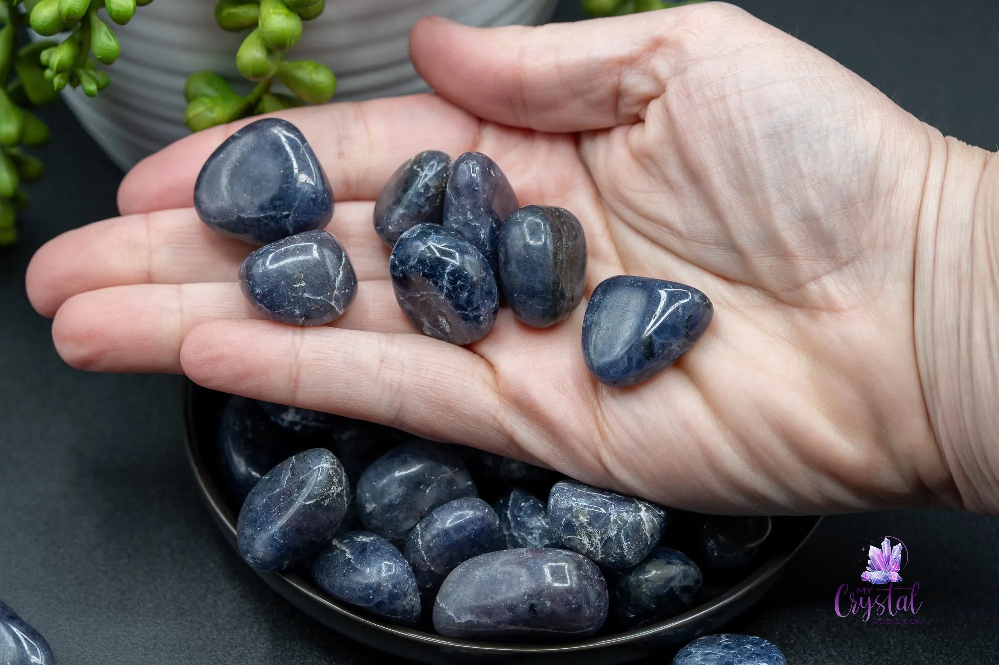 Iolite Tumble - My Crystal Addiction