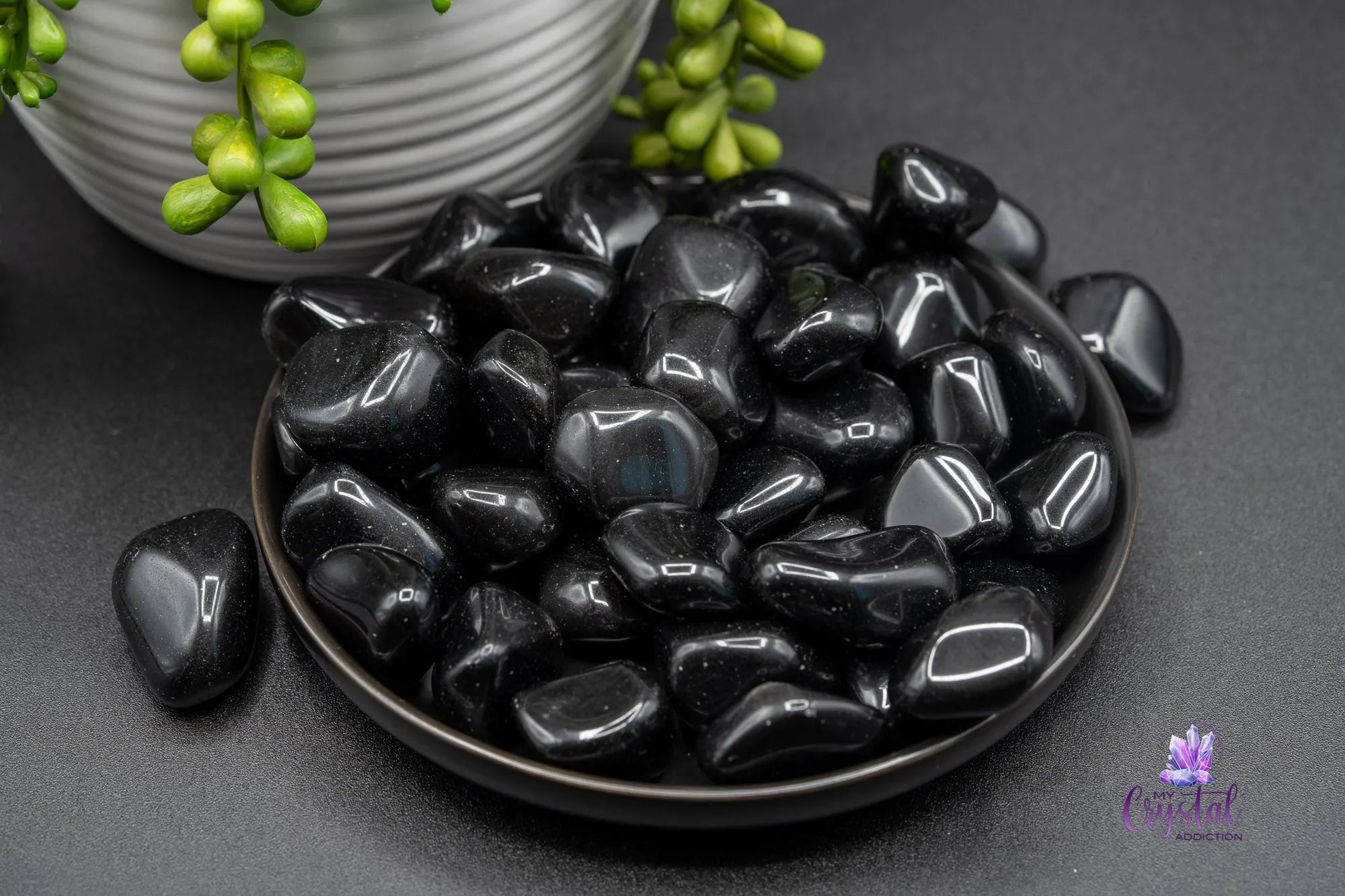 Apache Tears Tumble - My Crystal Addiction