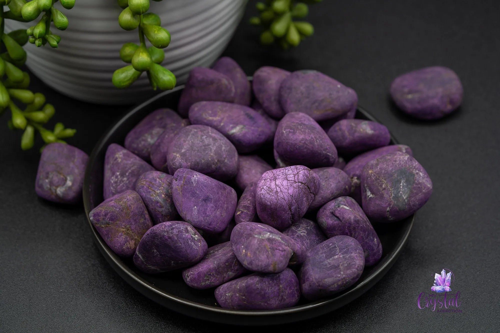 Purpurite Tumble - My Crystal Addiction