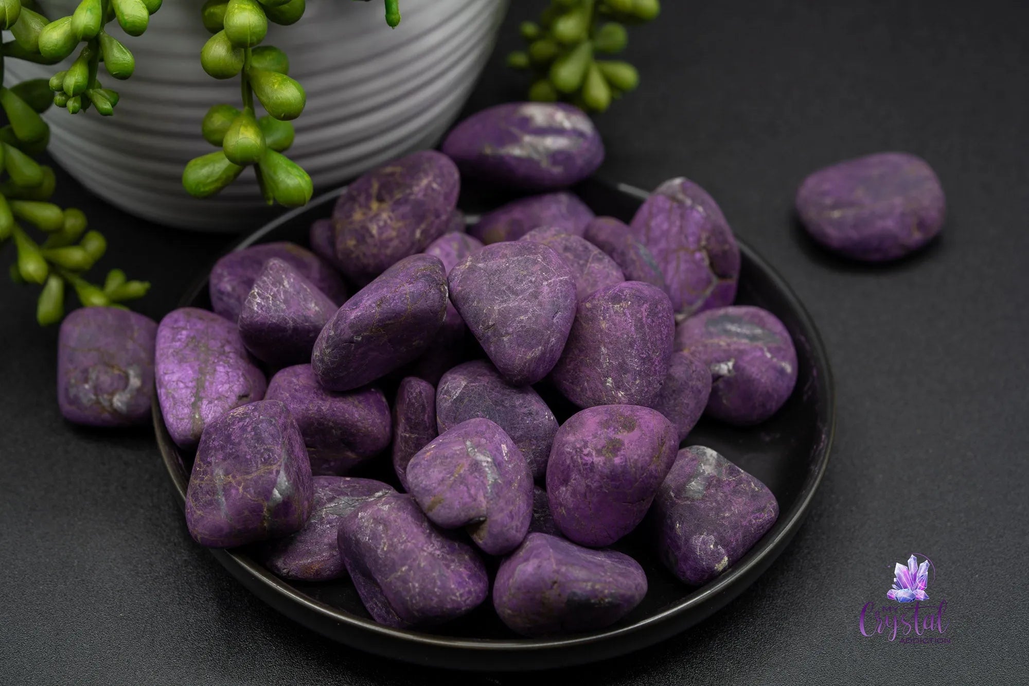 Purpurite Tumble - My Crystal Addiction
