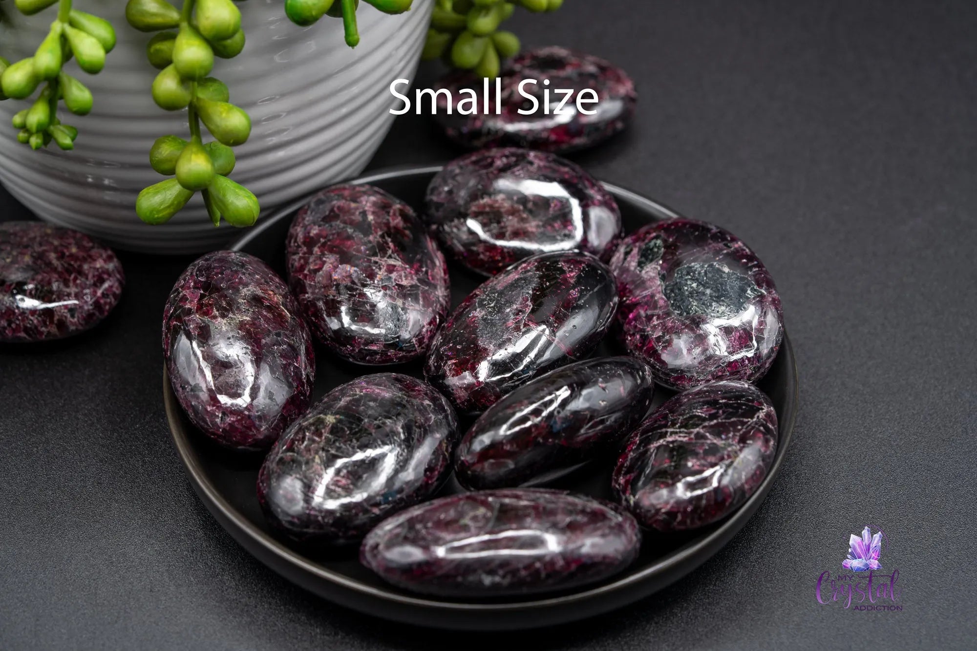 Red Garnet Palm Stone - Gemmy - My Crystal Addiction