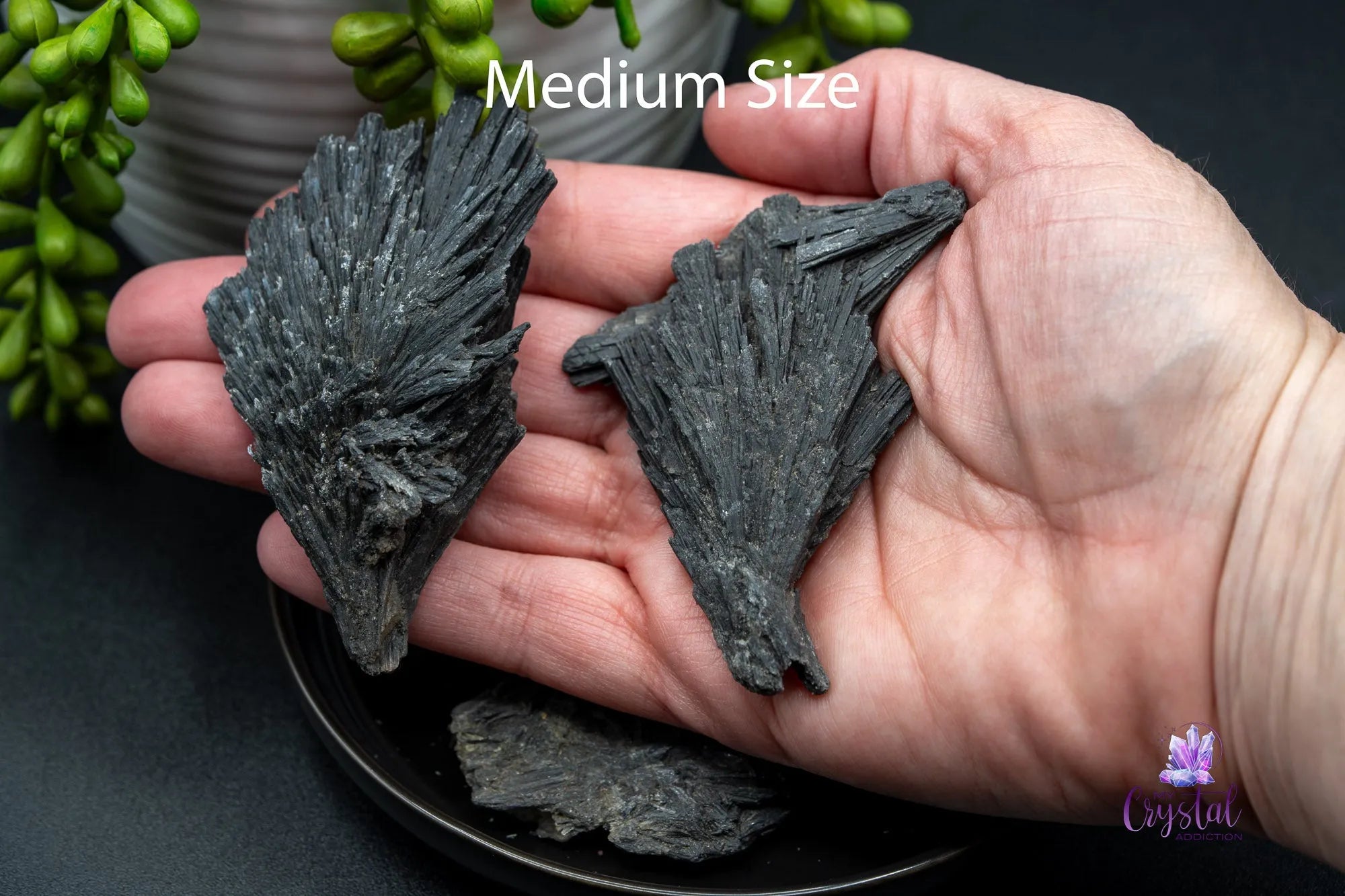 Black Kyanite - My Crystal Addiction