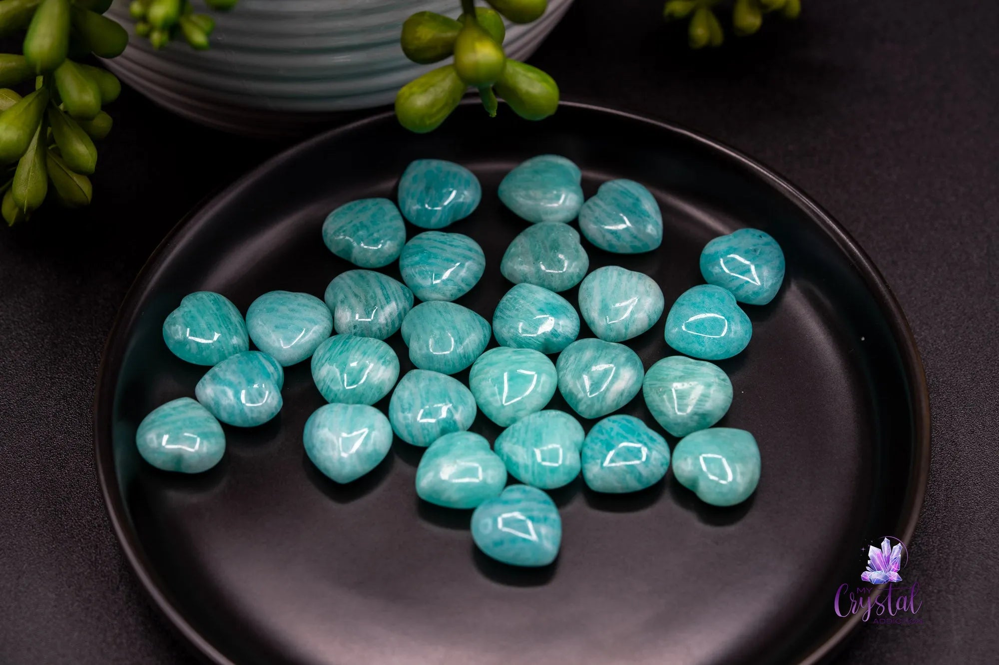 Amazonite Heart Carving - My Crystal Addiction