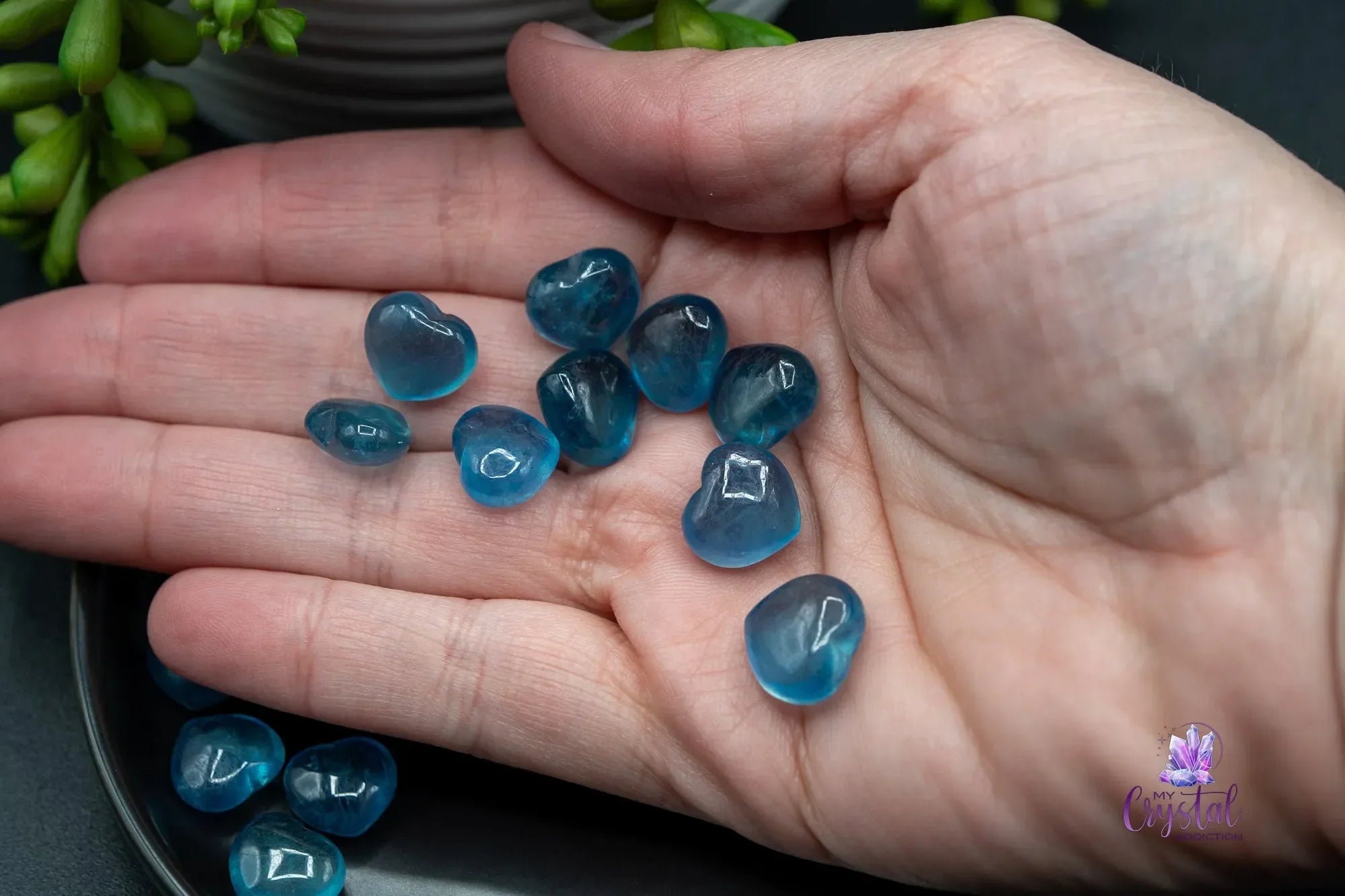 Aquamarine Heart Carving - My Crystal Addiction