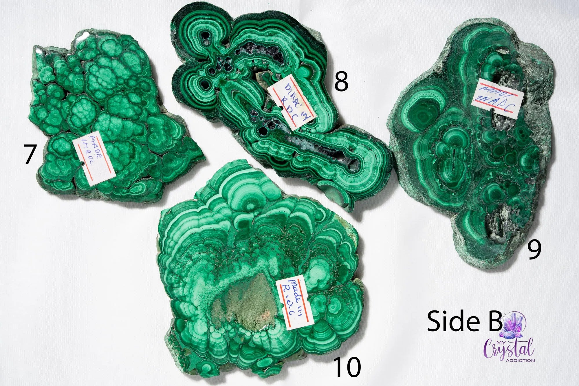 High Quality Malachite Slice/Slab - My Crystal Addiction