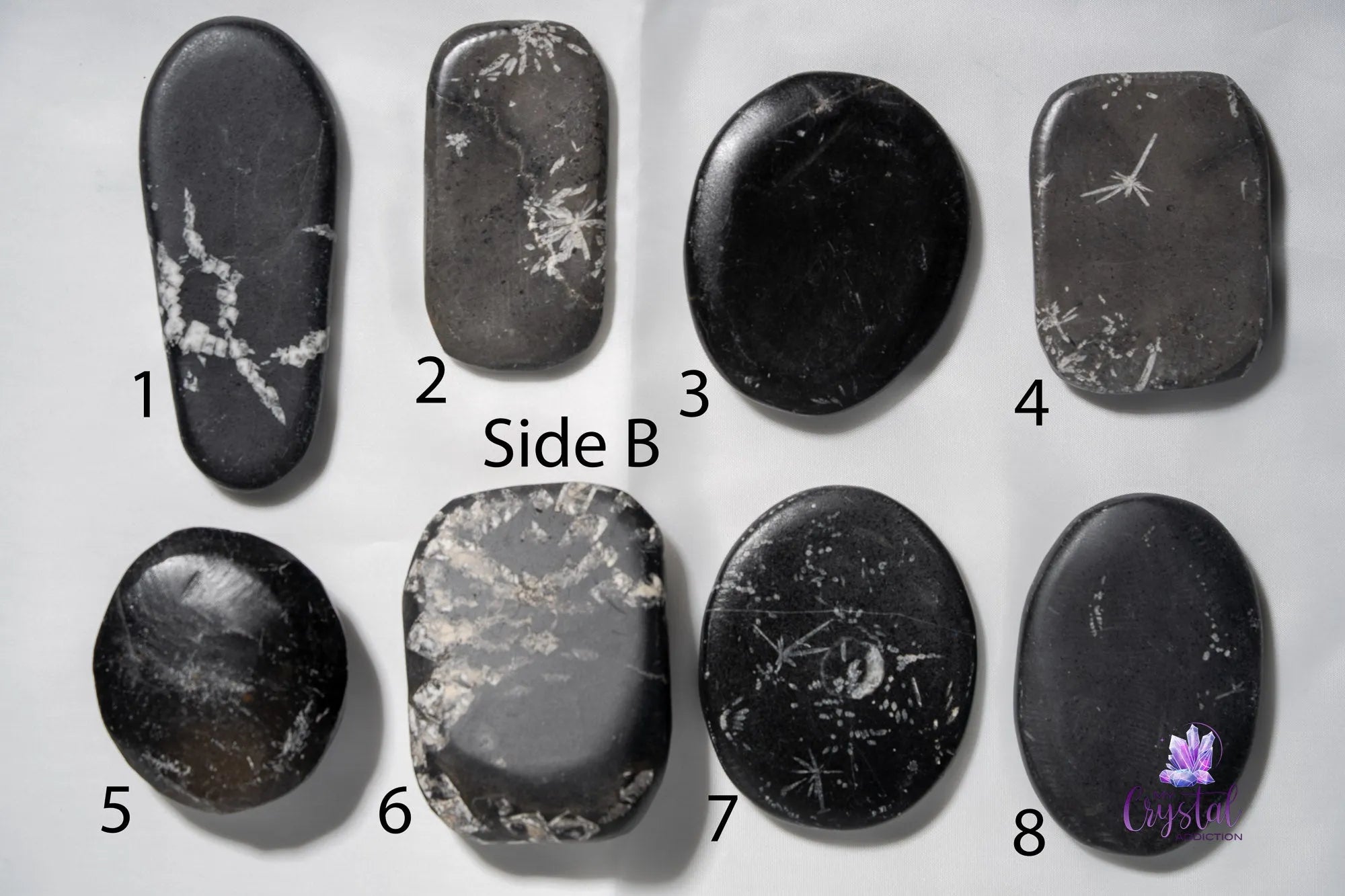 Chrysanthemum Stone Palm Stone - My Crystal Addiction