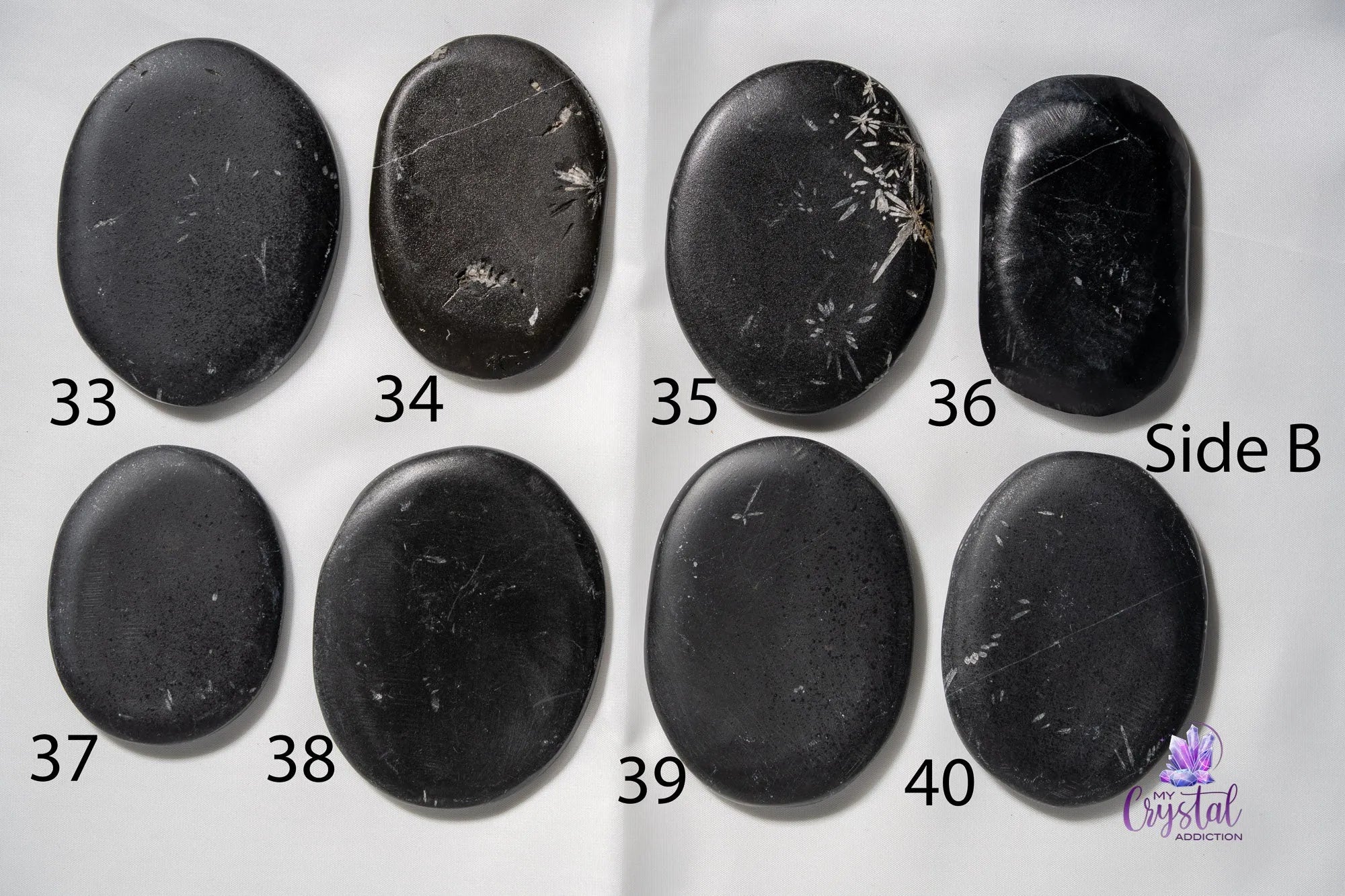 Chrysanthemum Stone Palm Stone - My Crystal Addiction