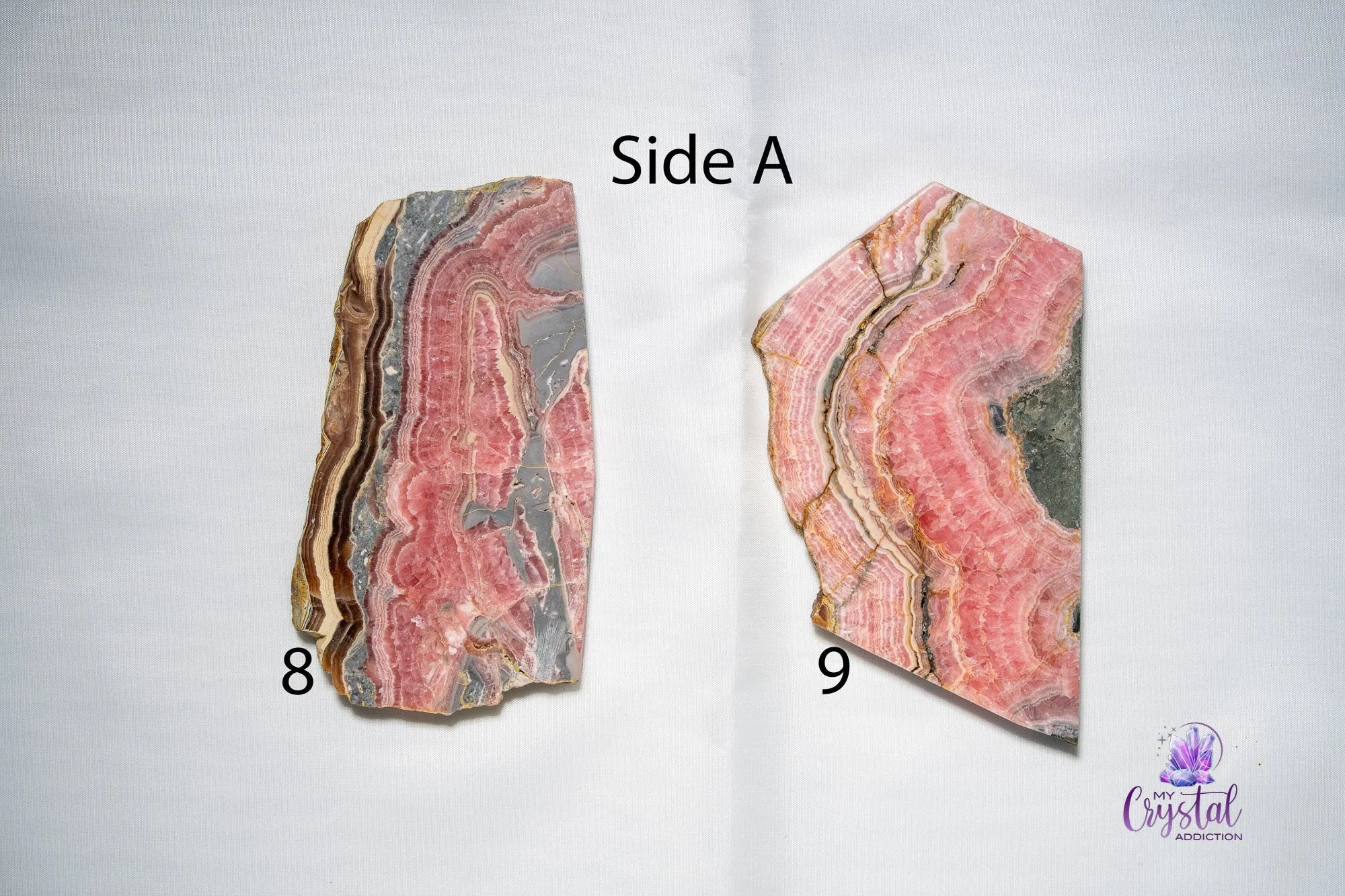 High Quality Rhodochrosite Slice/Slab - My Crystal Addiction