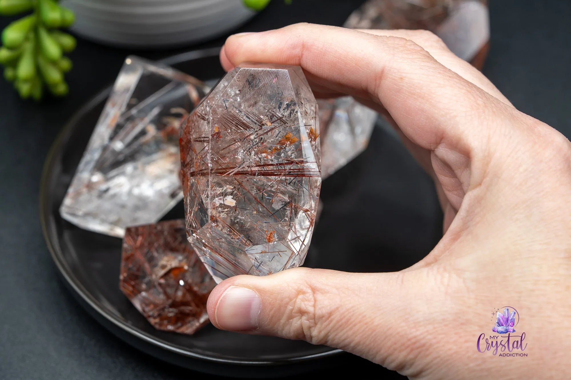 High Quality Copper Rutile Freeform - My Crystal Addiction