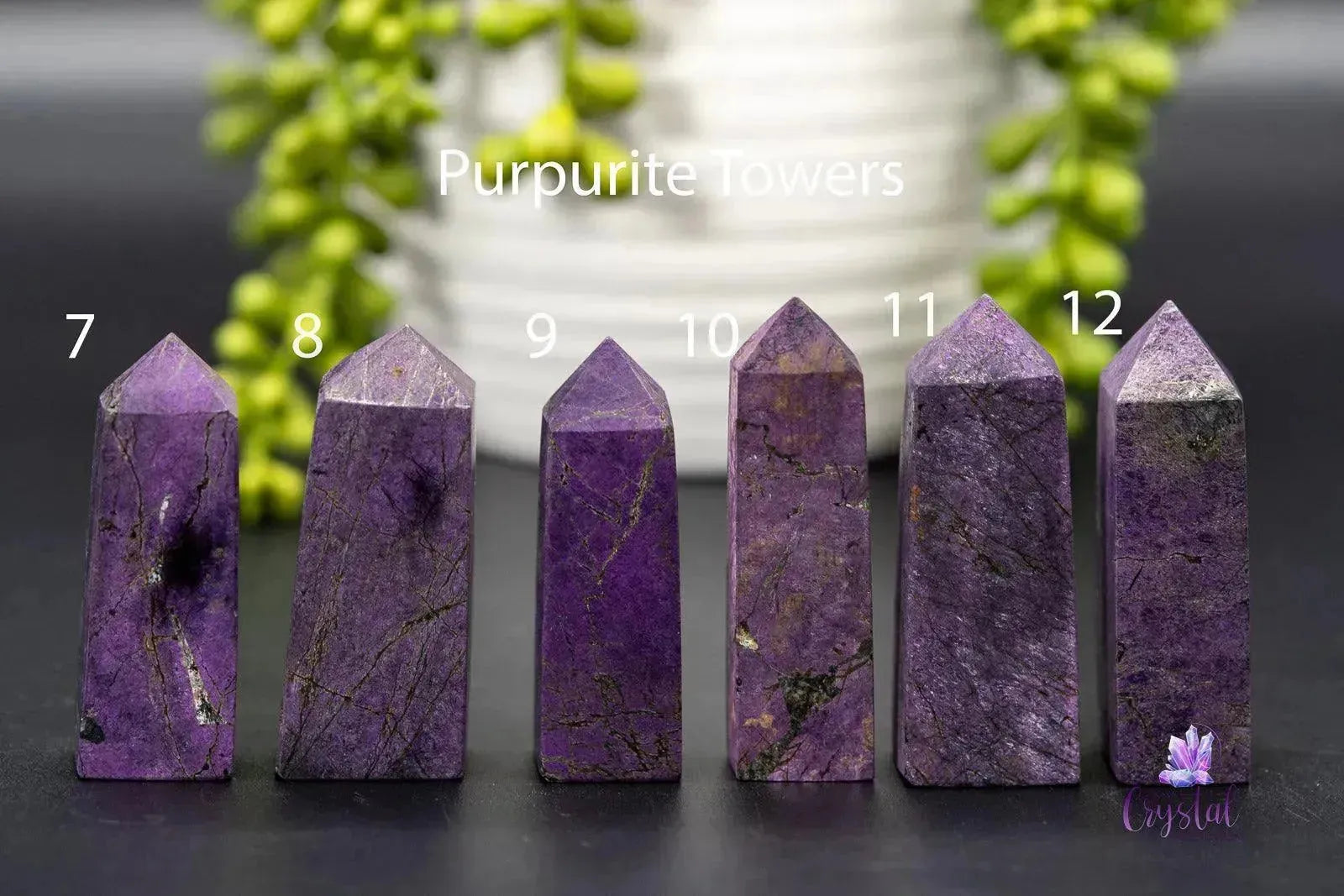 Purpurite Towers 1.9"-3.8"/49mm-96mm - My Crystal Addiction