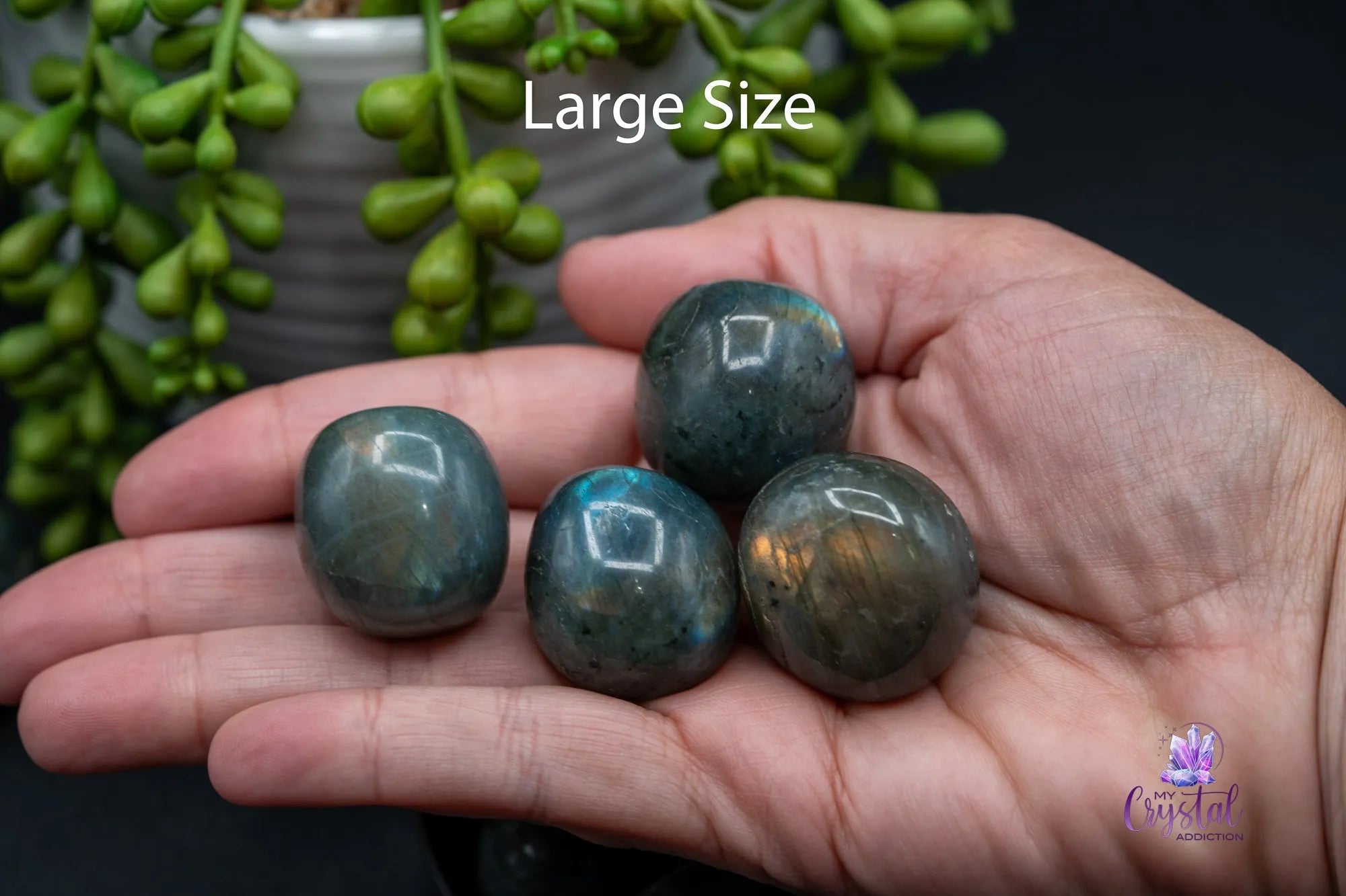High Quality Labradorite Tumble - My Crystal Addiction