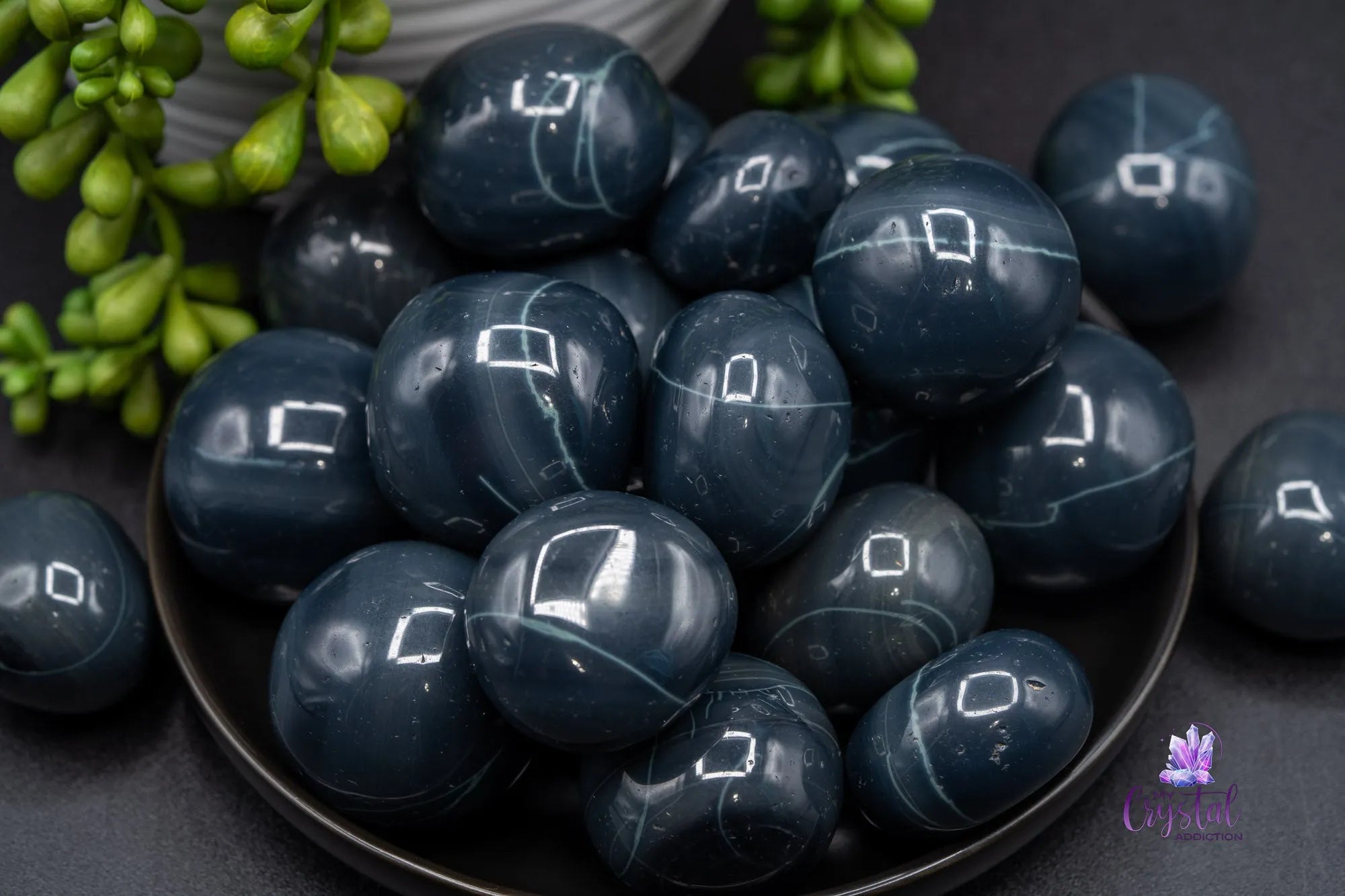 Spiderweb Obsidian Tumble - Large - My Crystal Addiction