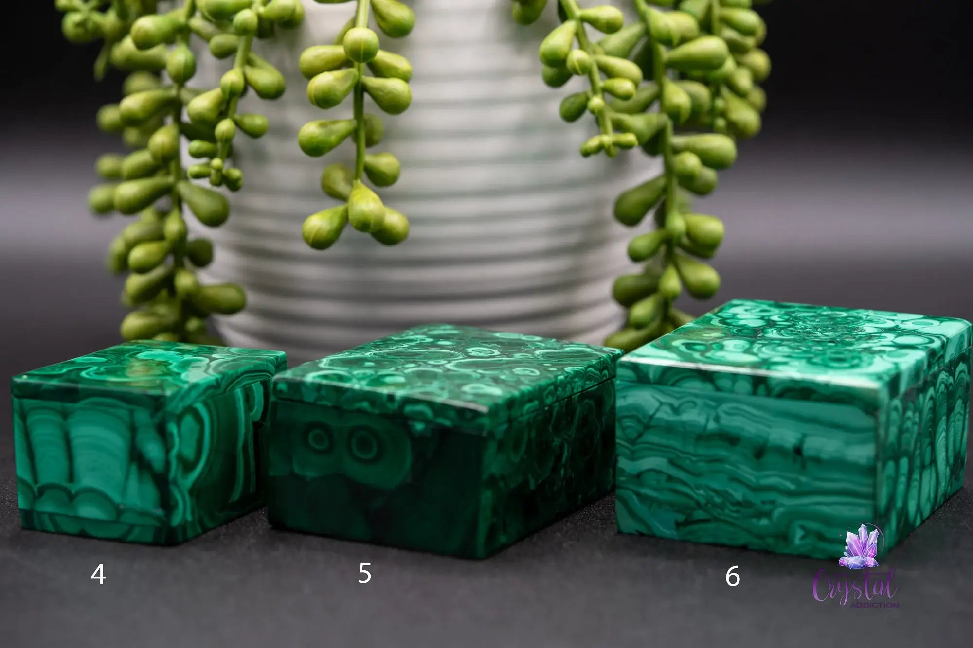 Malachite Box - Rectangle - My Crystal Addiction