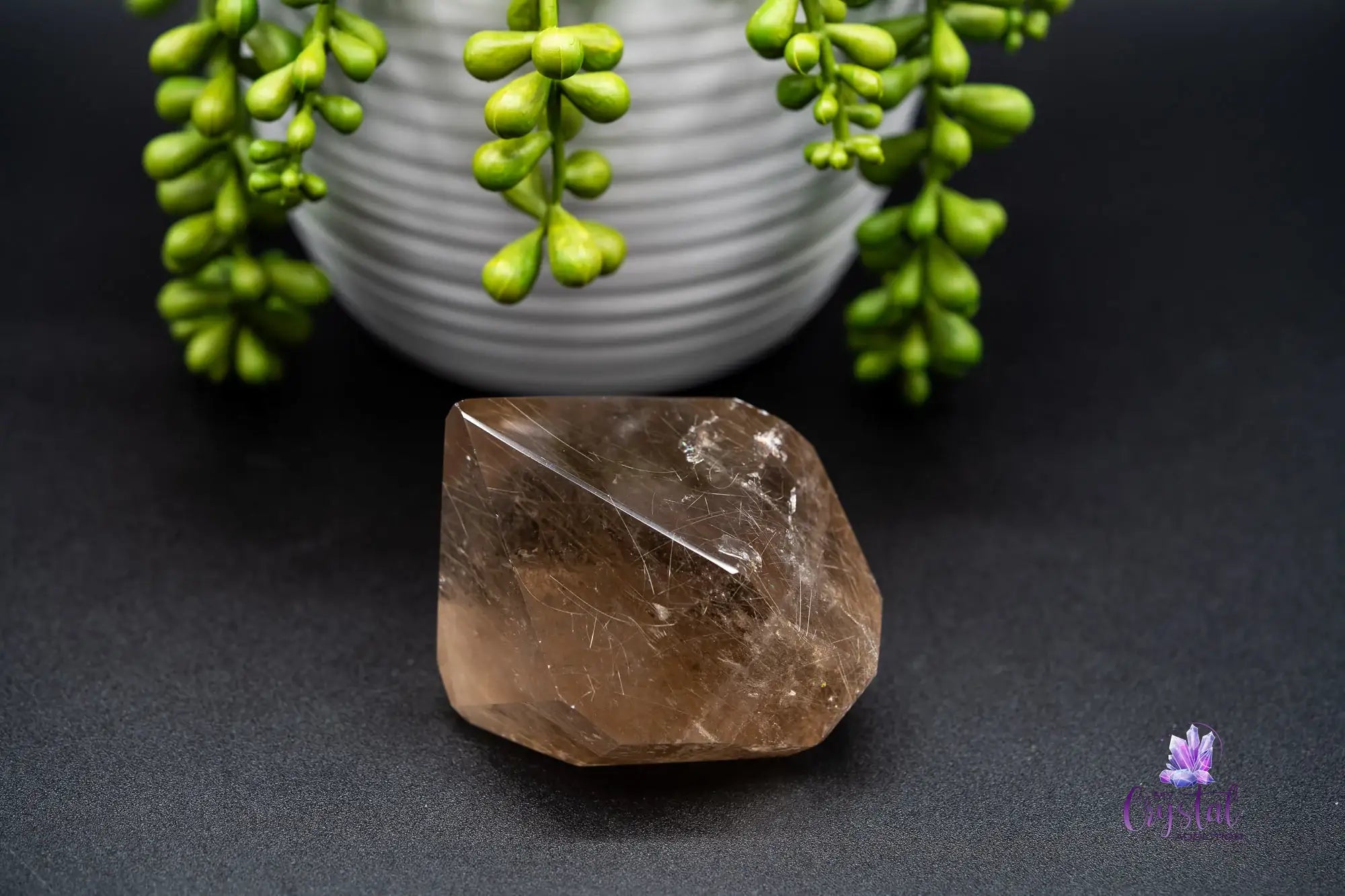 High Quality Smoky Quartz Point Rutile - Brazil - My Crystal Addiction