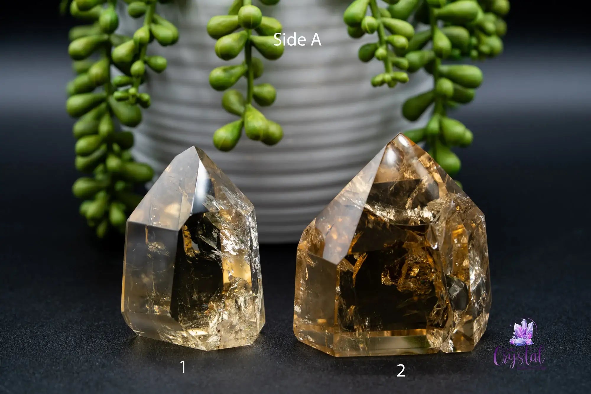 High Quality Honey Citrine Towers - From Brazil - My Crystal Addiction