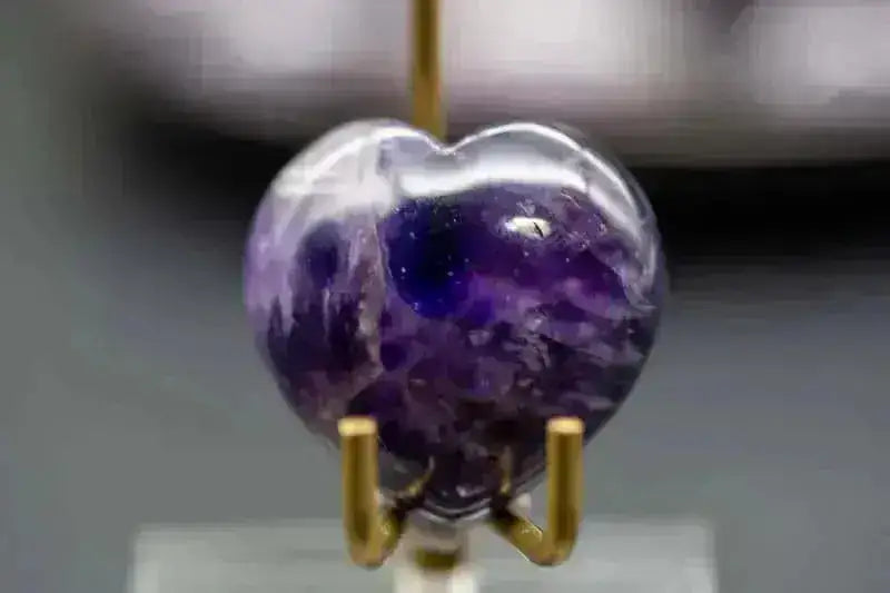 Dream Amethyst Carving - Heart - My Crystal Addiction