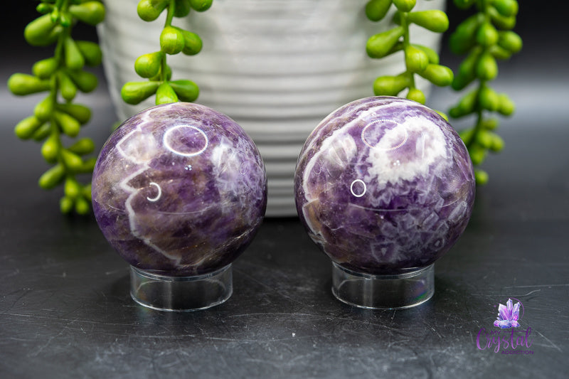 Dream Amethyst Sphere - Third Eye Chakra - My Crystal Addiction