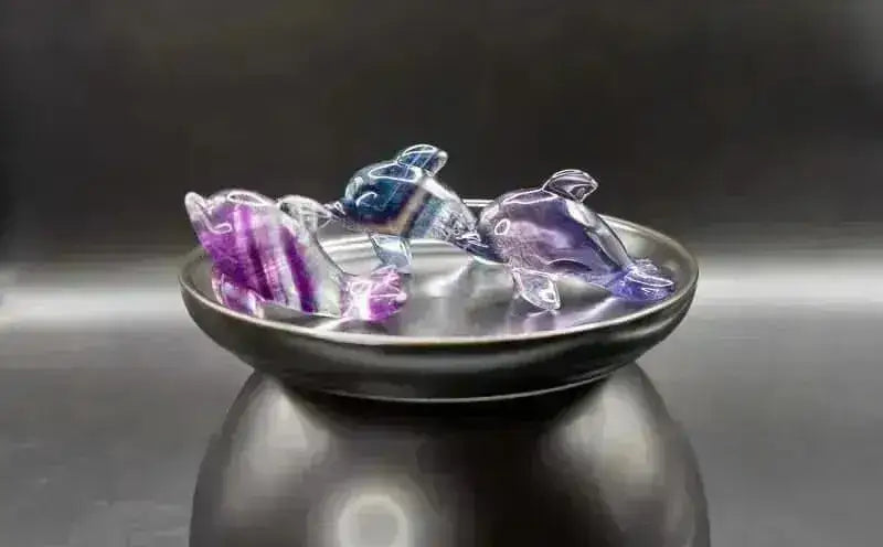 Fluorite Carving - Dolphin - My Crystal Addiction