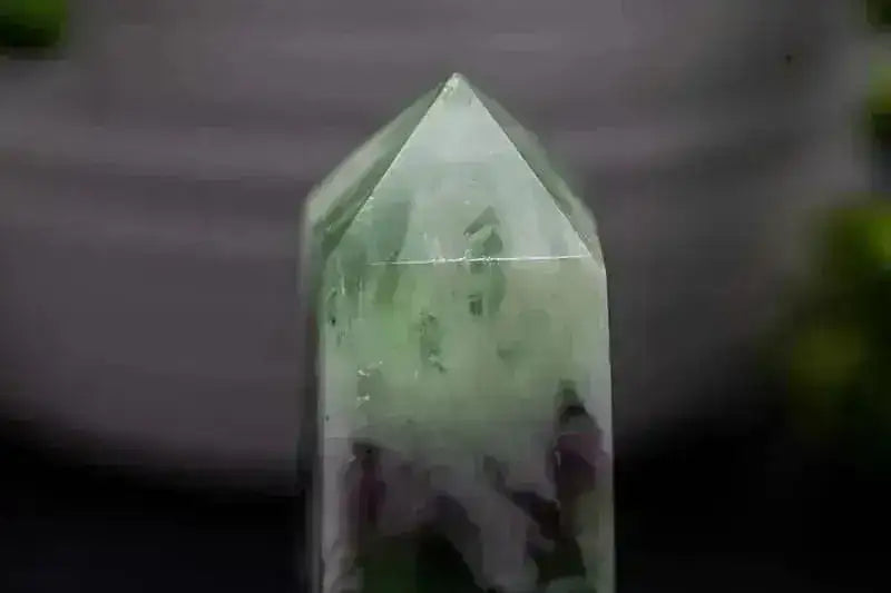 Fluorite Tower - Snowflake - My Crystal Addiction
