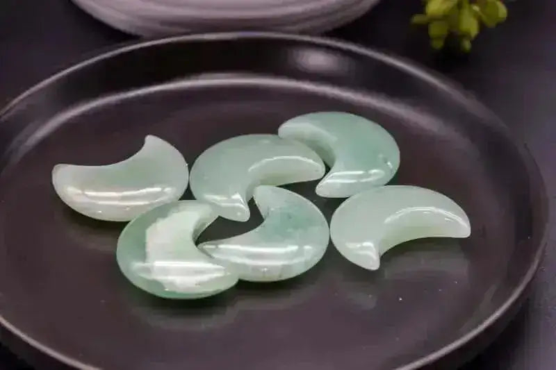 Green Aventurine - Moon - My Crystal Addiction
