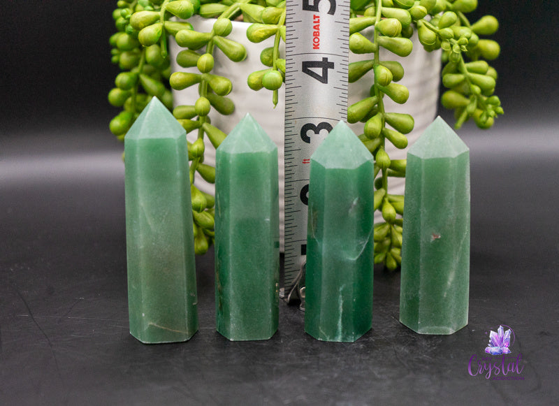 Green Aventurine Tower - Heart Chakra - My Crystal Addiction