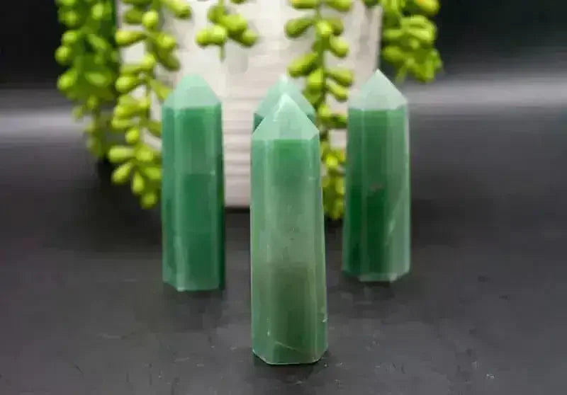 Green Aventurine Tower - Heart Chakra - My Crystal Addiction