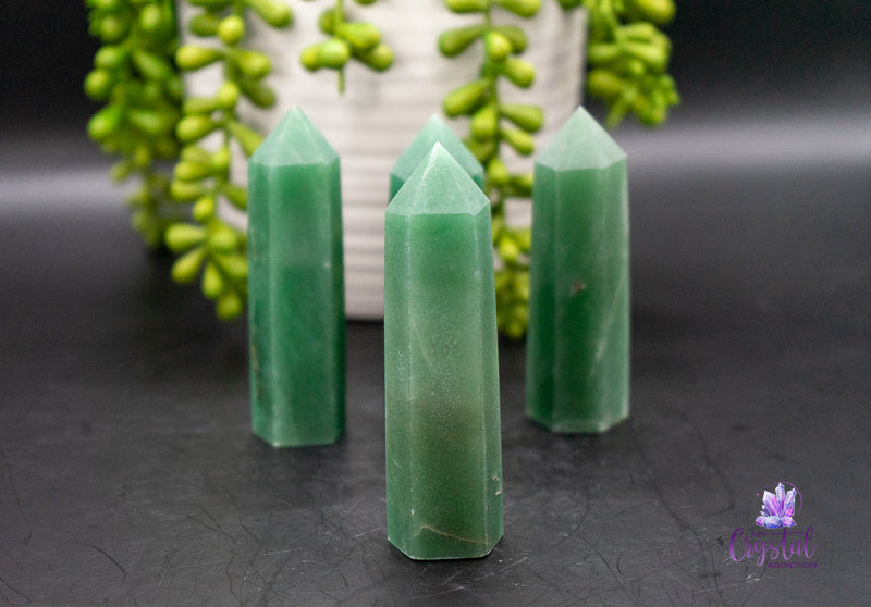Green Aventurine Tower - Heart Chakra - My Crystal Addiction