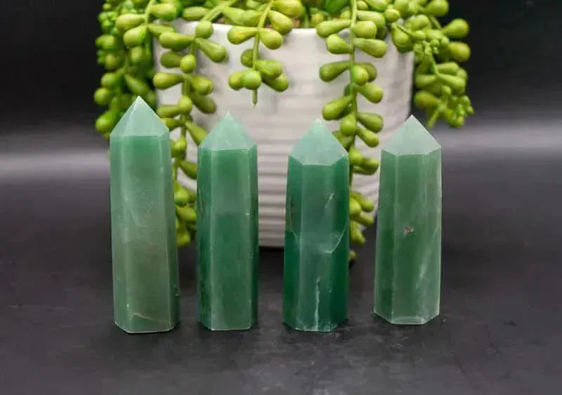 Green Aventurine Tower - My Crystal Addiction