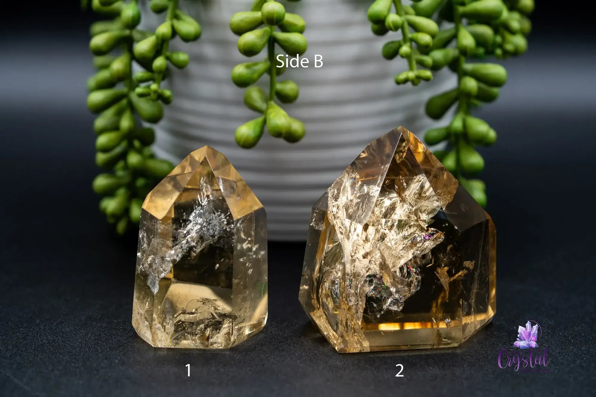 High Quality Honey Citrine Towers - From Brazil - My Crystal Addiction