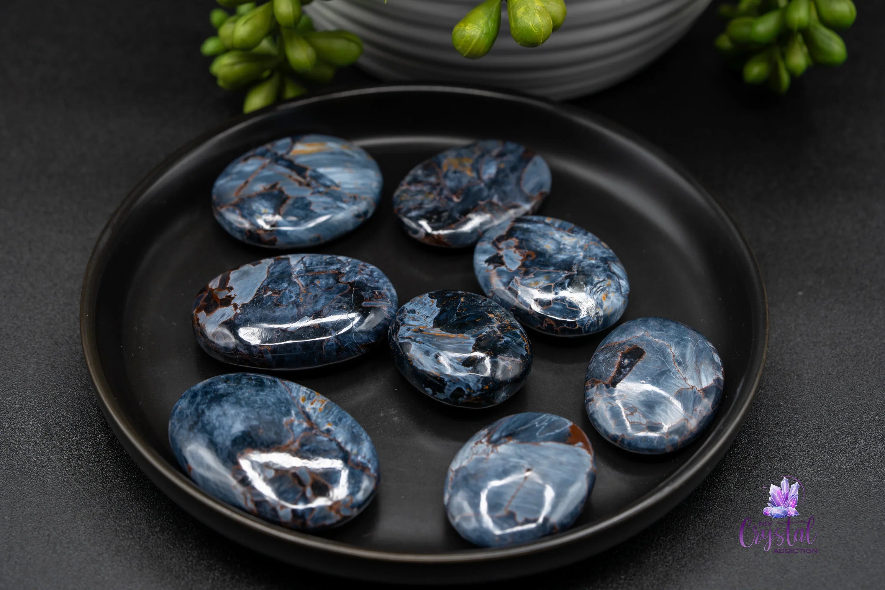 High Quality Pietersite Mini Palm Stone - My Crystal Addiction