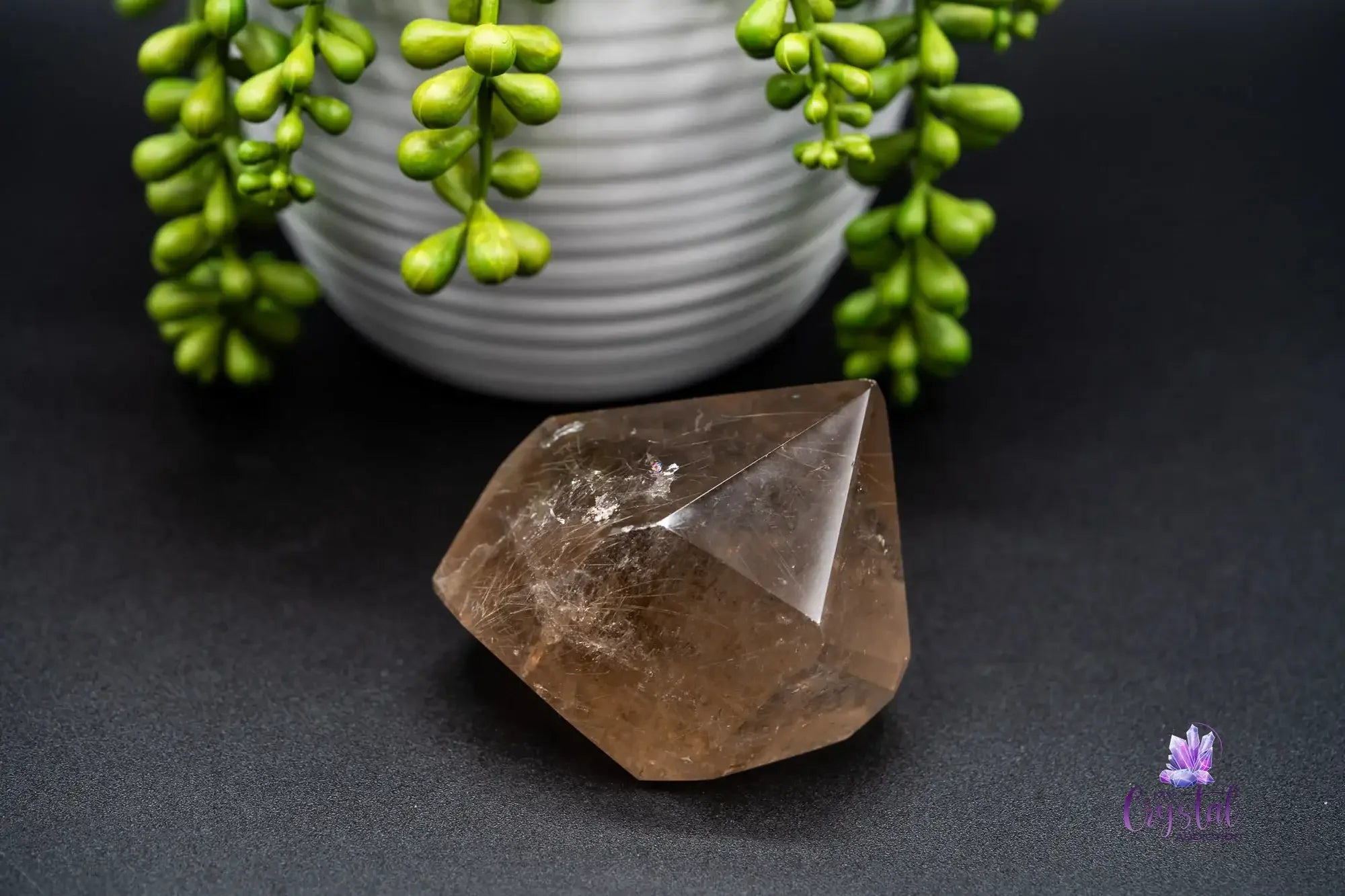High Quality Smoky Quartz Point Rutile - Brazil - My Crystal Addiction